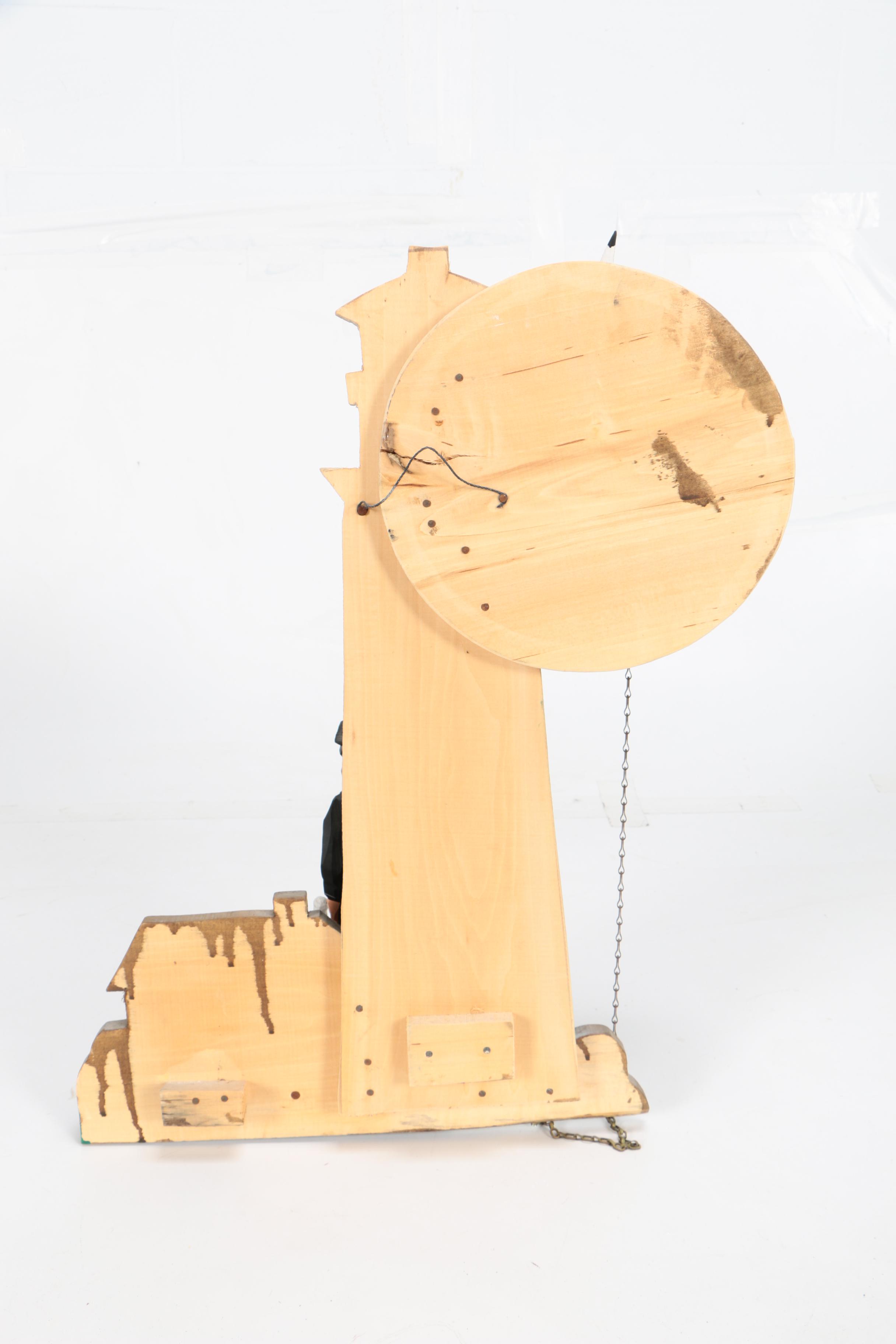 Edward “Pudge” DeGraff Hand-Carved Lighthouse Sculpture