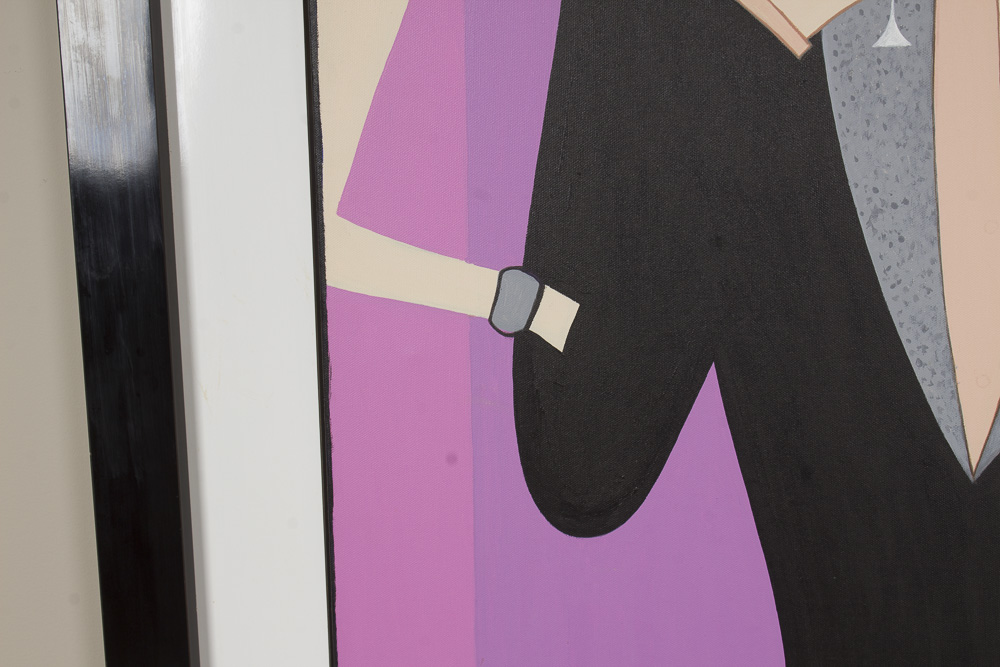 Petrovsky Acrylic Painting After Audrey Cole "Party People"