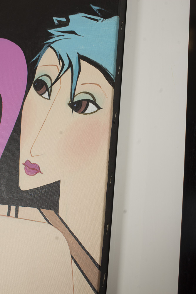 Petrovsky Acrylic Painting After Audrey Cole "Party People"