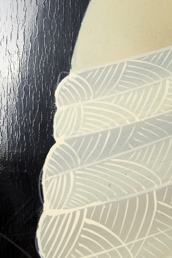 Acrylic Painting on Board After Jean Dunand