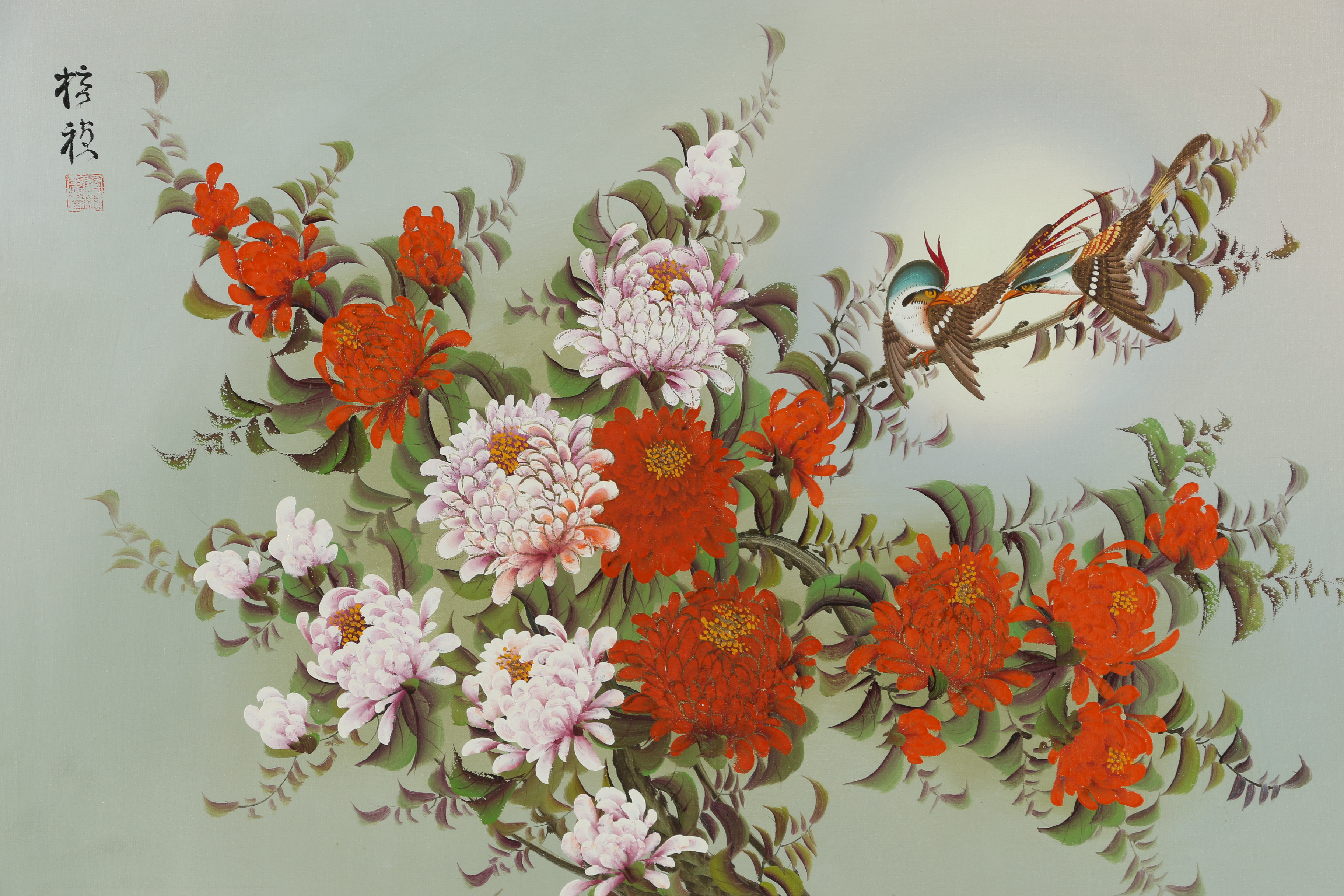 Chinese Acrylic Painting