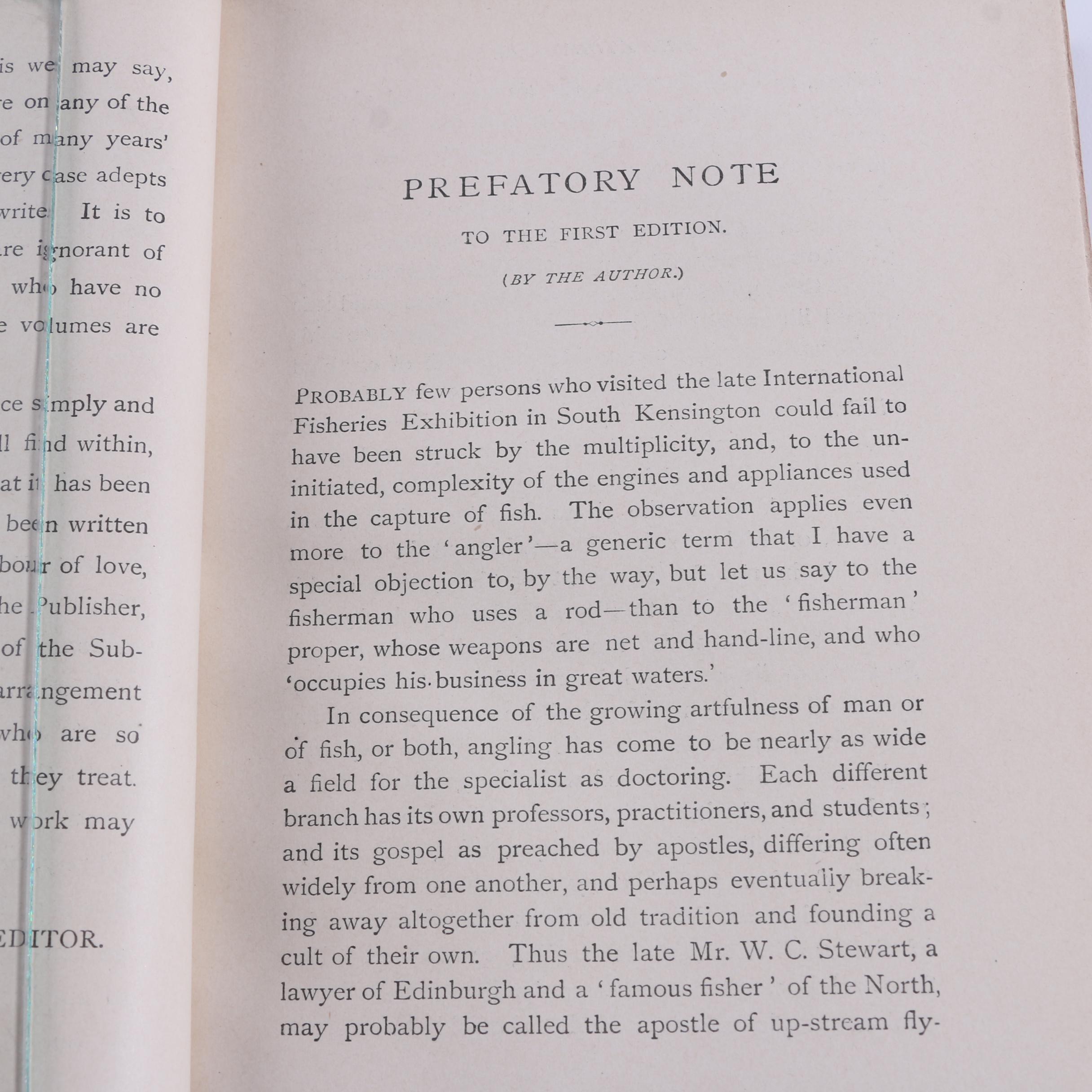 1896 Badminton Library "Fishing" by H. Cholmondeley-Pennell