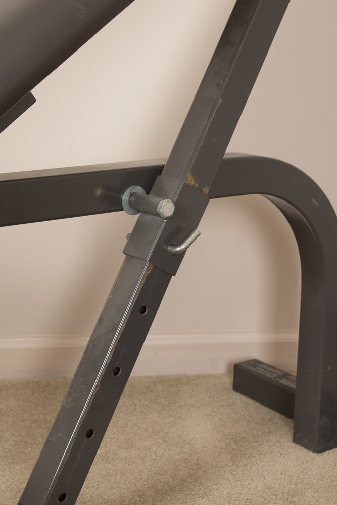 Bodysmith Weight Lifting Bench with Dumbbells and Barbell