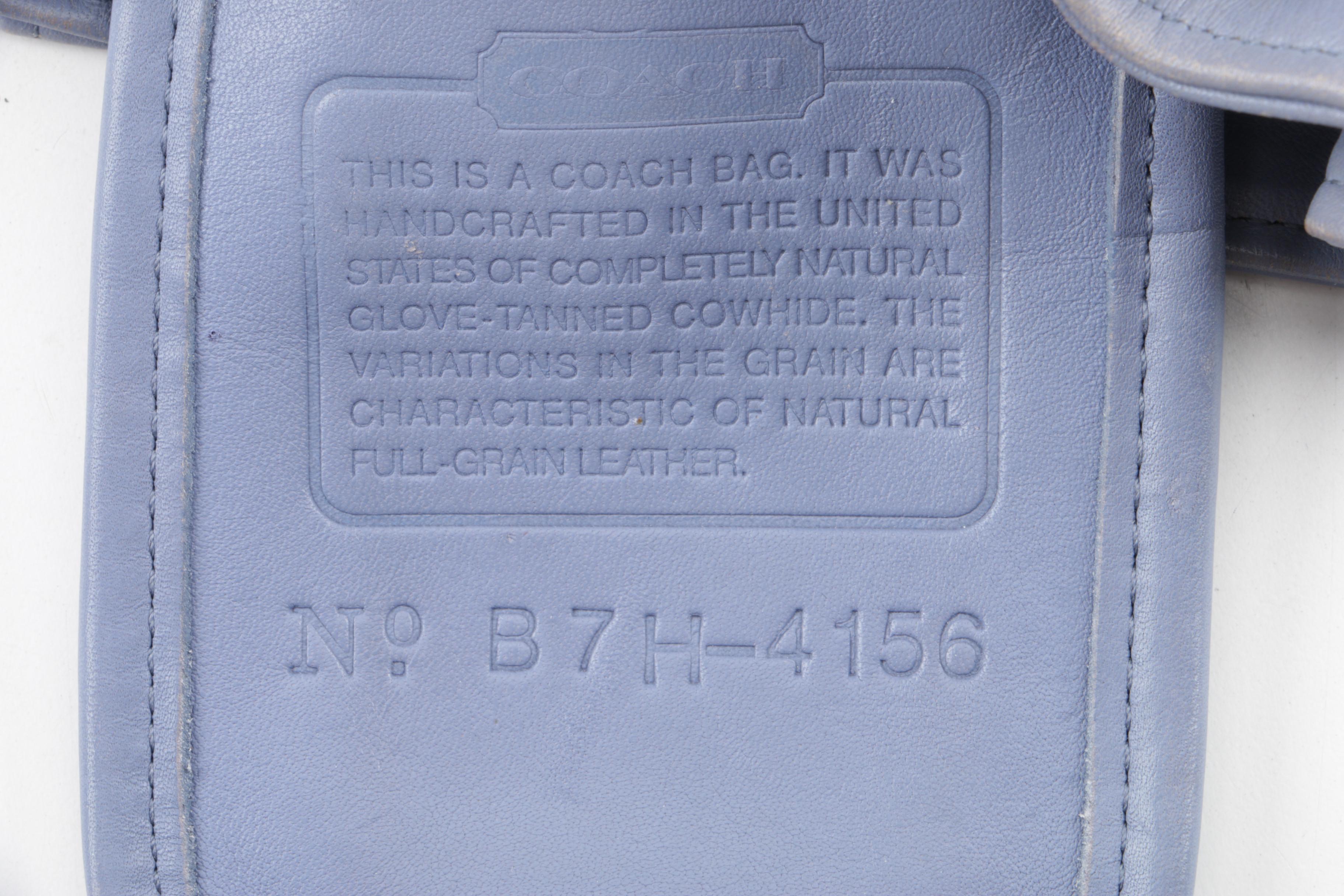 Vintage Coach Soho and Lula's Legacy Leather Bucket Bags