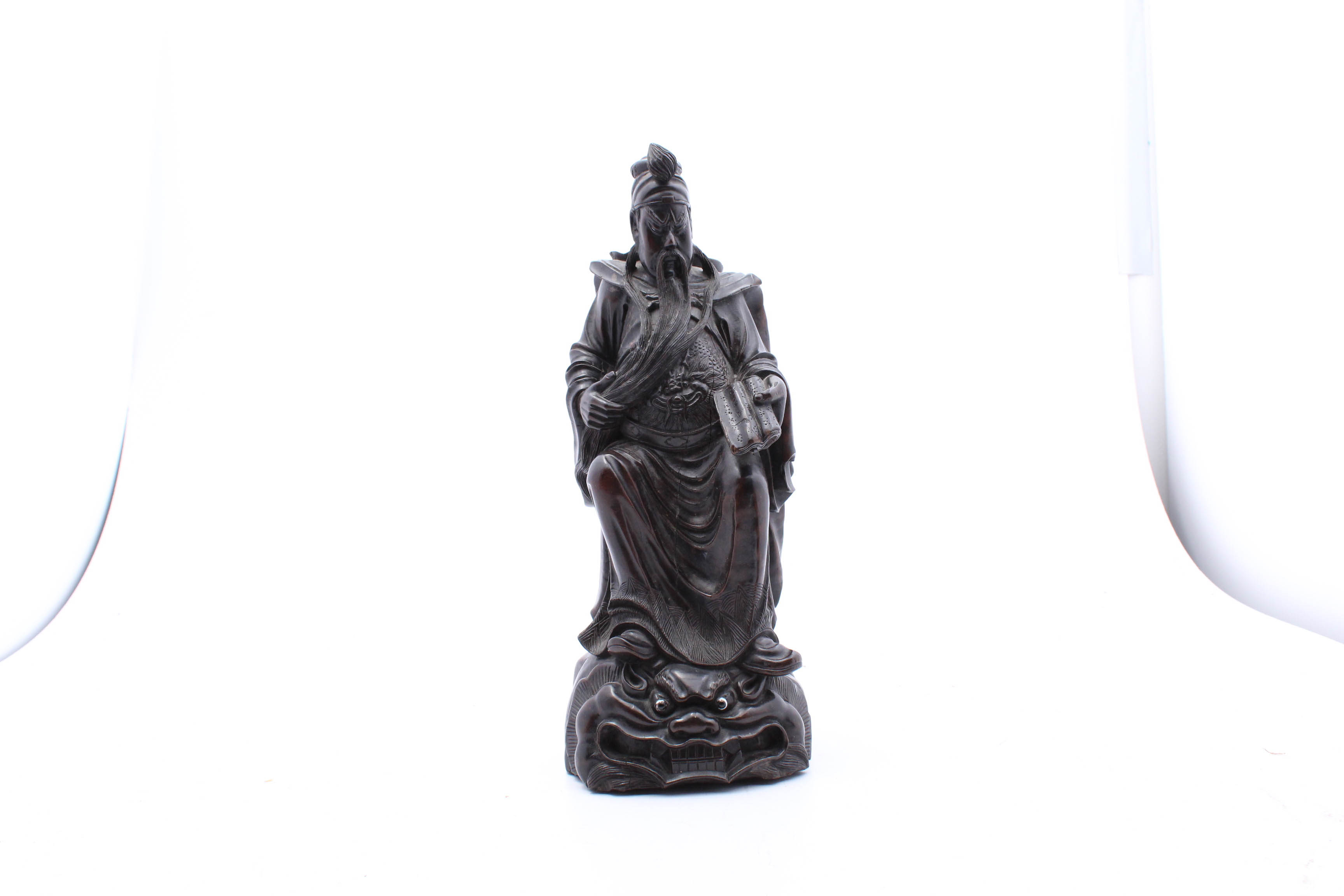 Chinese Carved Wood Figure