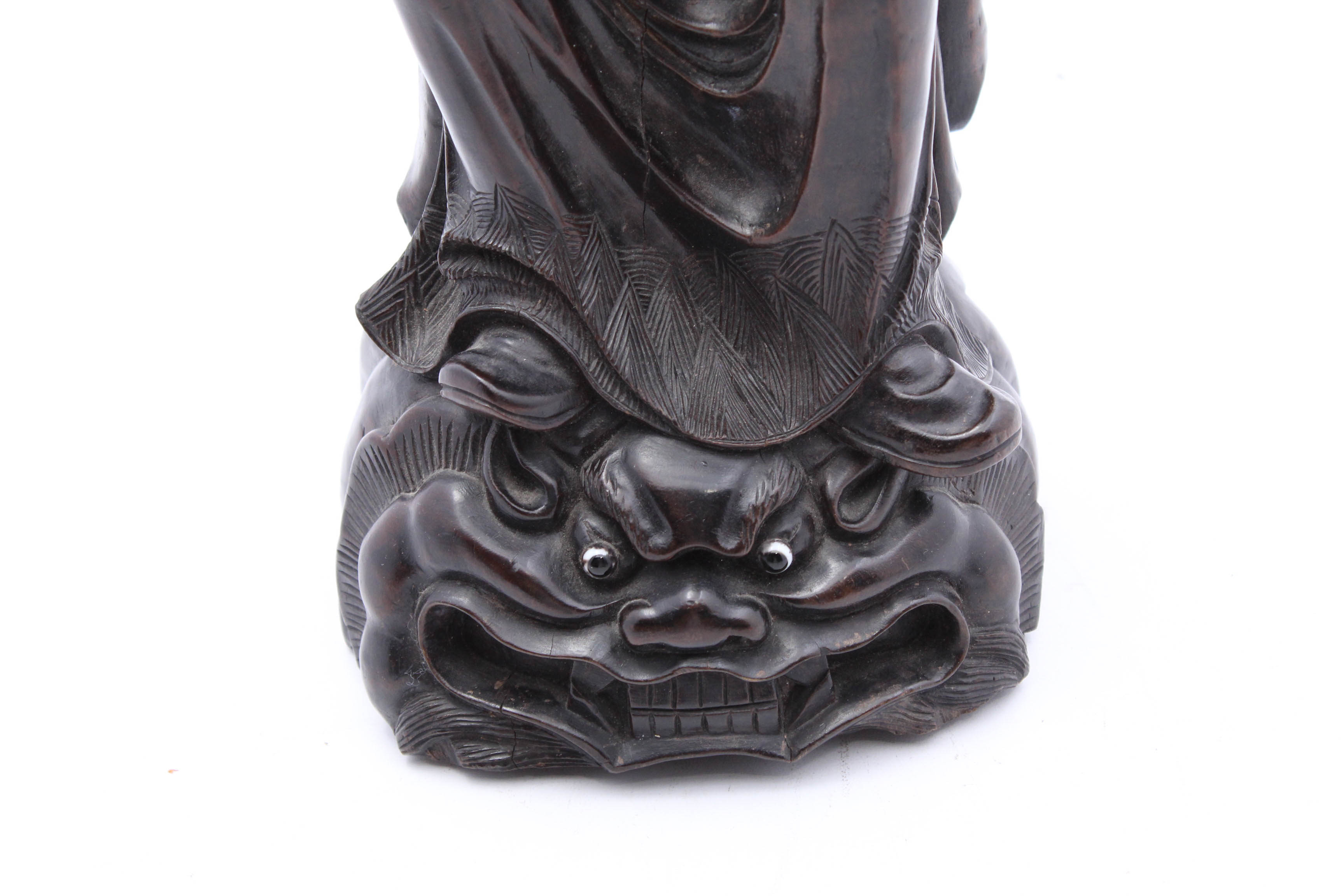 Chinese Carved Wood Figure