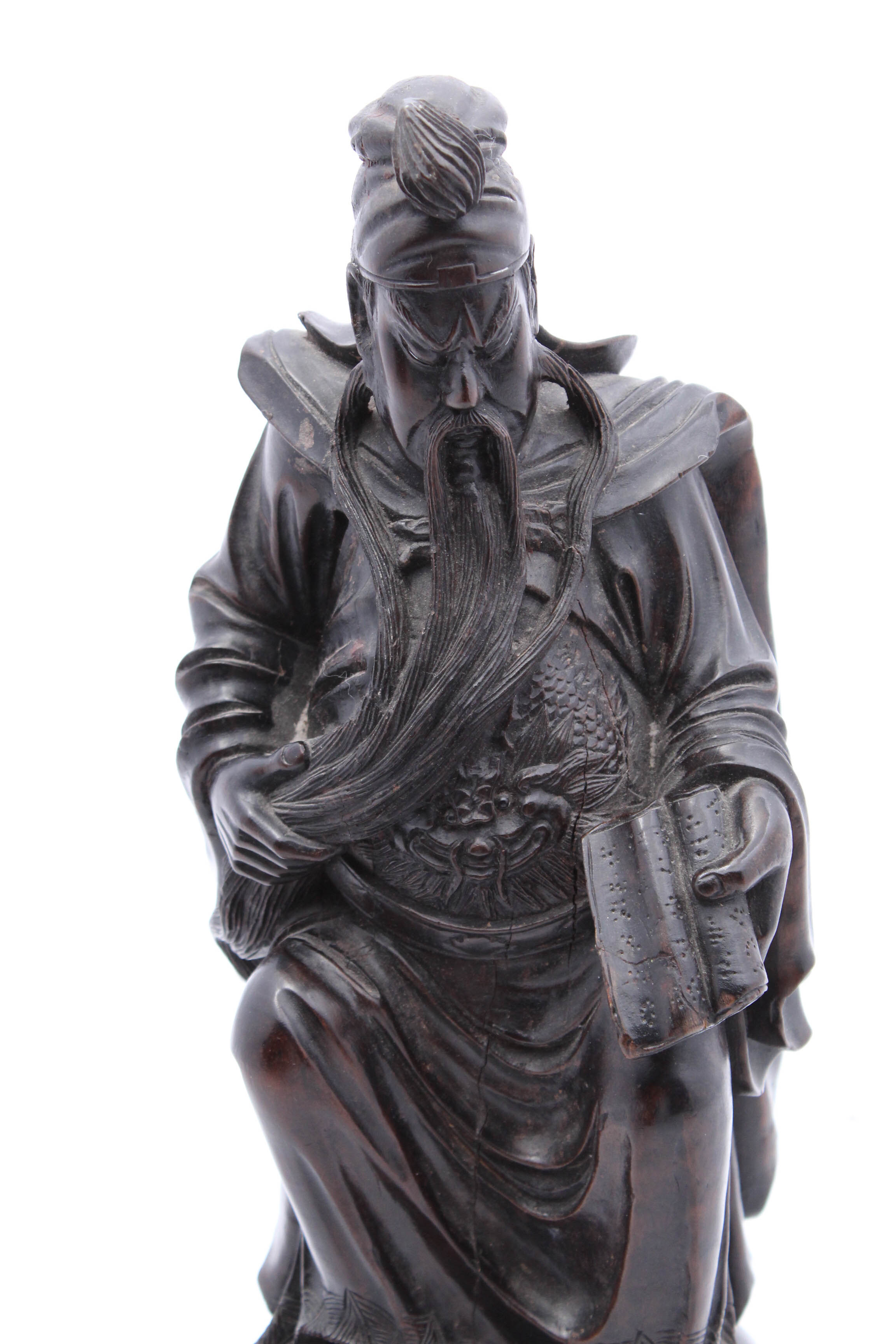 Chinese Carved Wood Figure