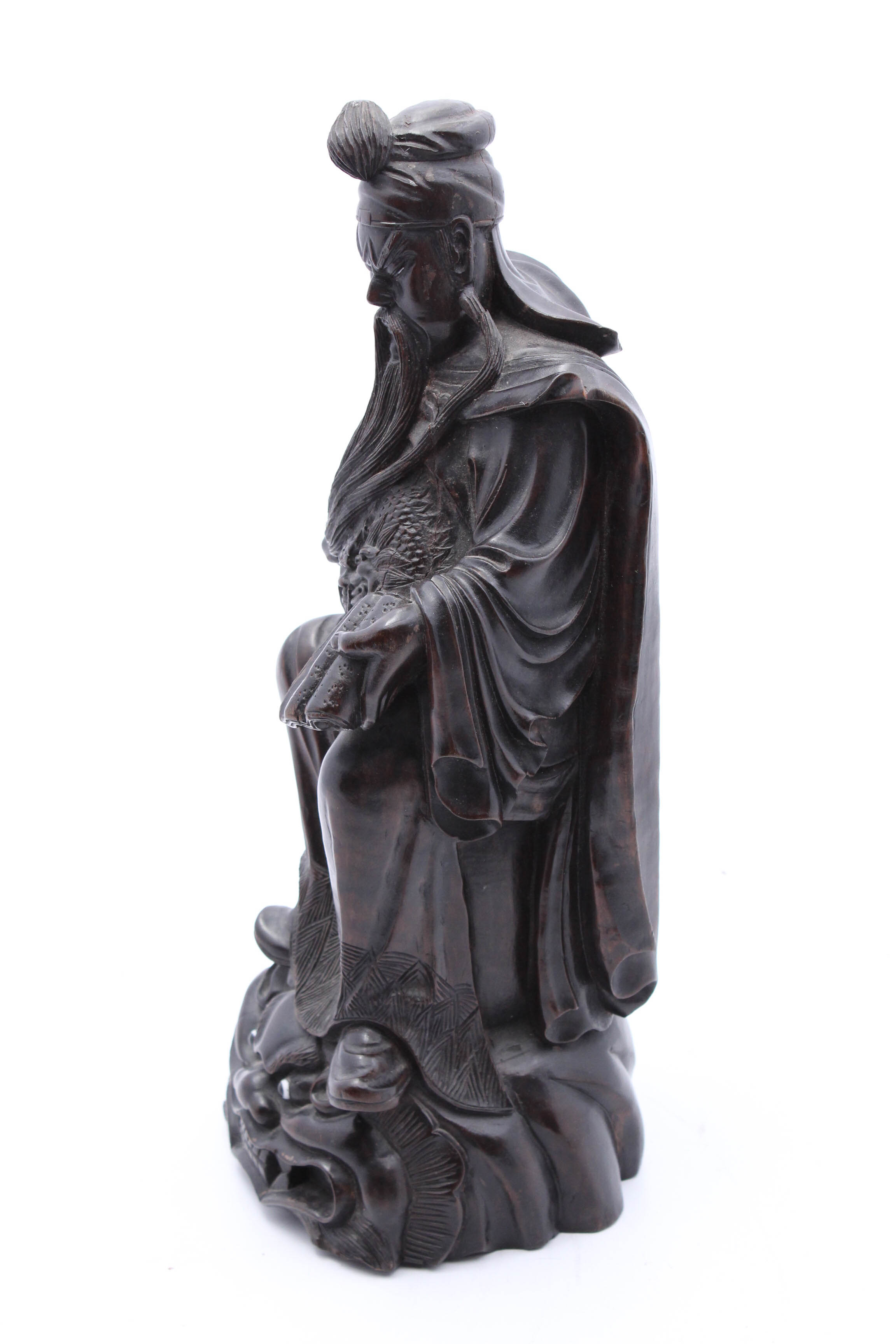 Chinese Carved Wood Figure