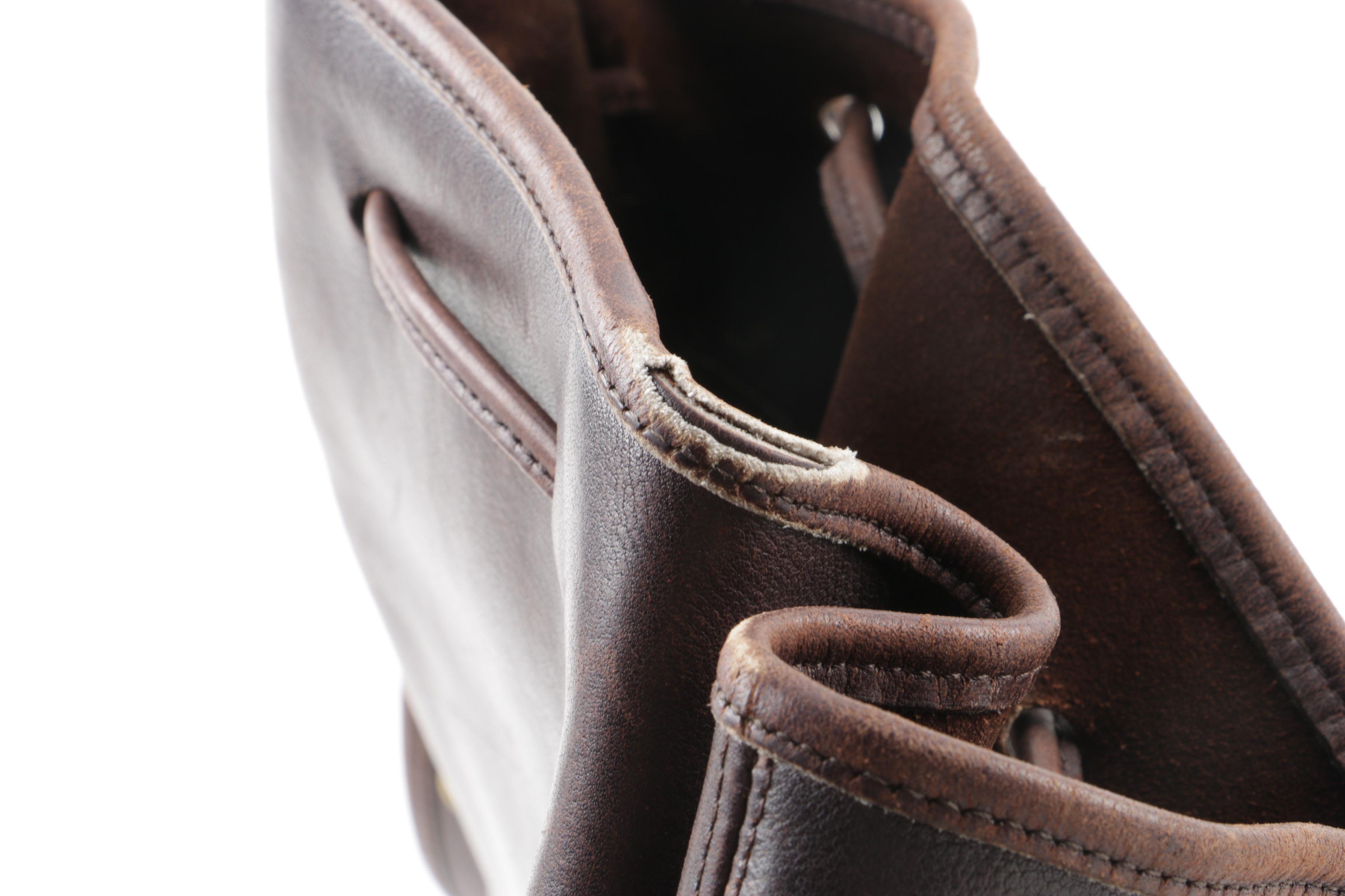 Vintage Coach Soho and Lula's Legacy Leather Bucket Bags