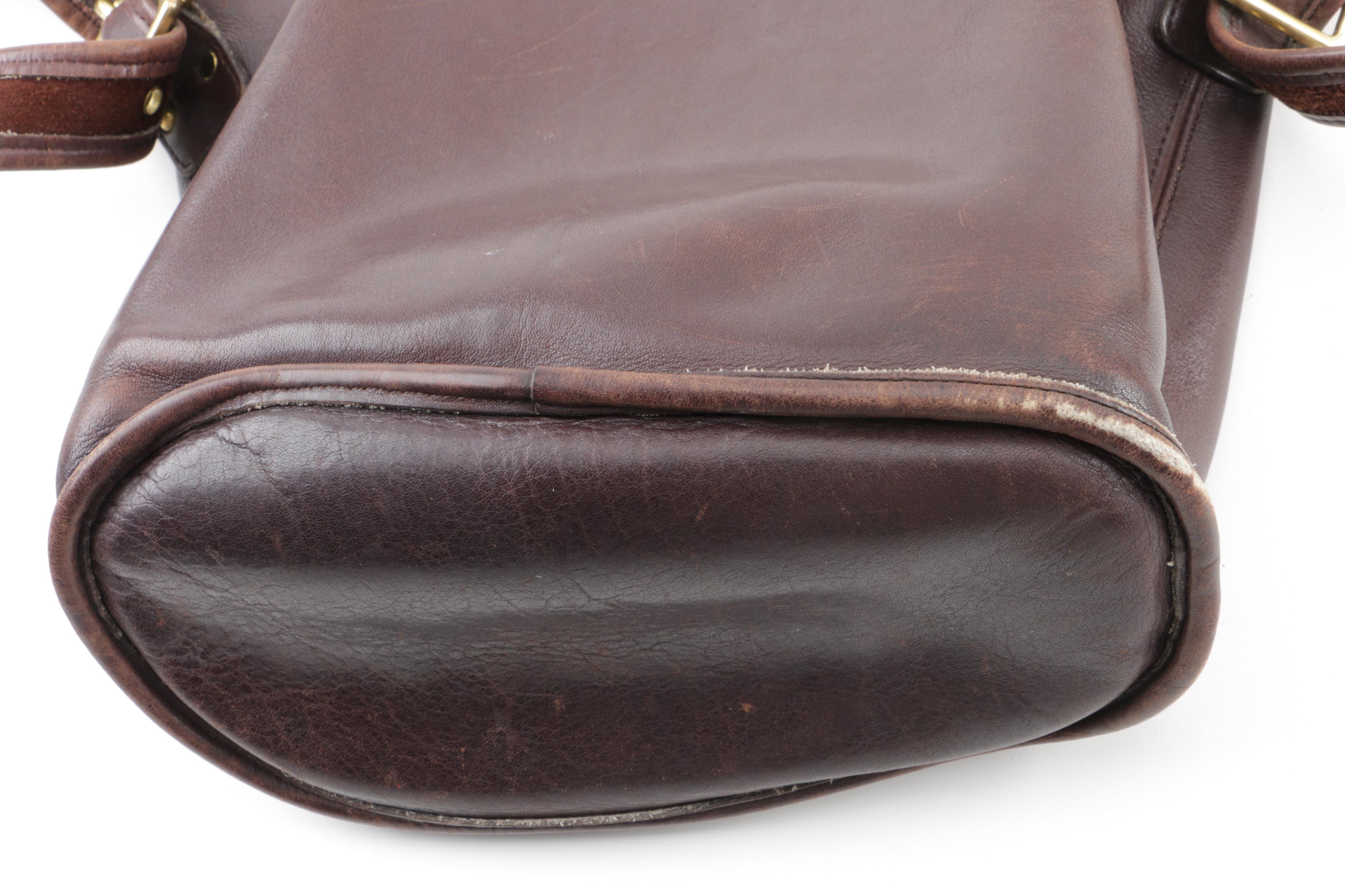 Vintage Coach Soho and Lula's Legacy Leather Bucket Bags