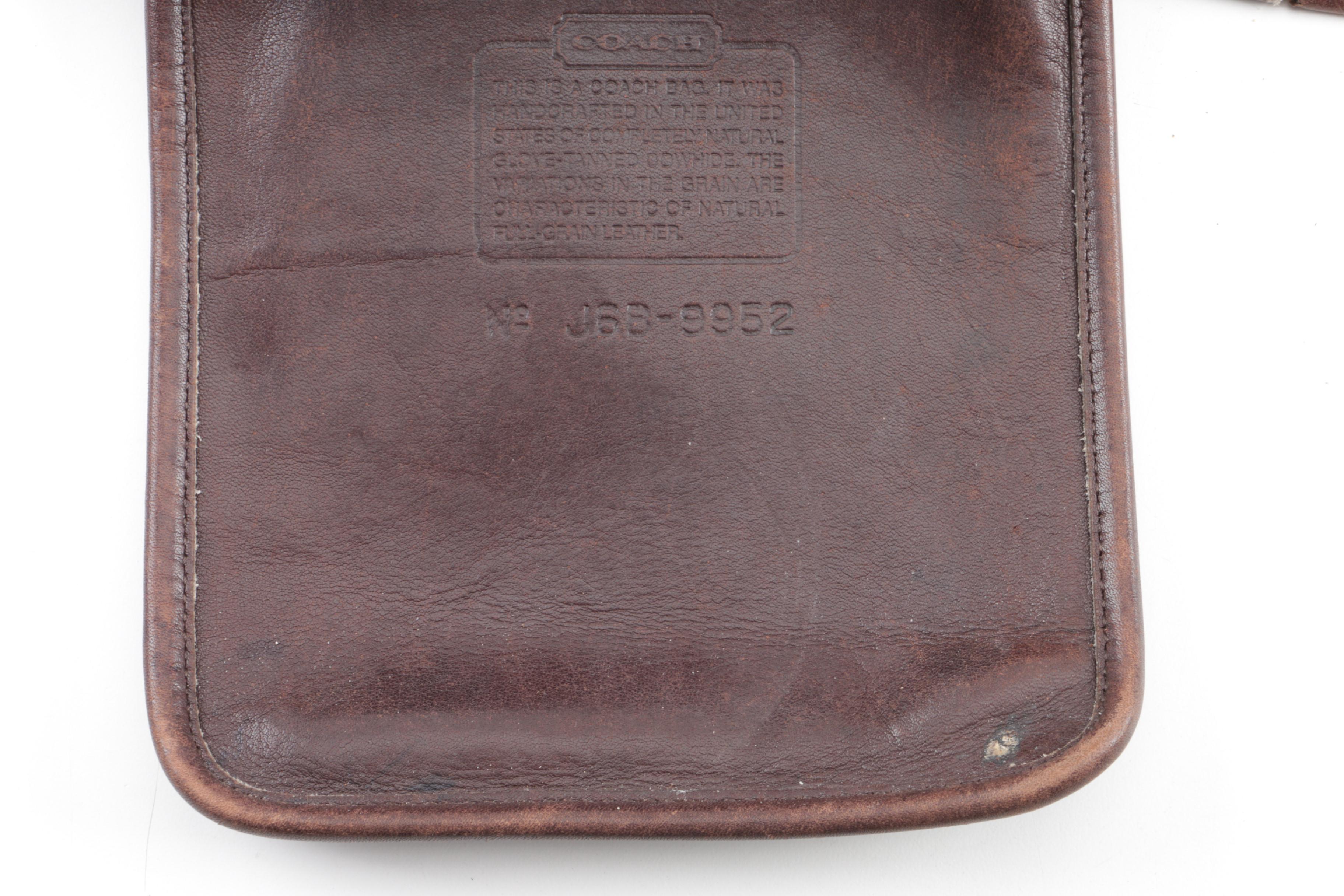 Vintage Coach Soho and Lula's Legacy Leather Bucket Bags