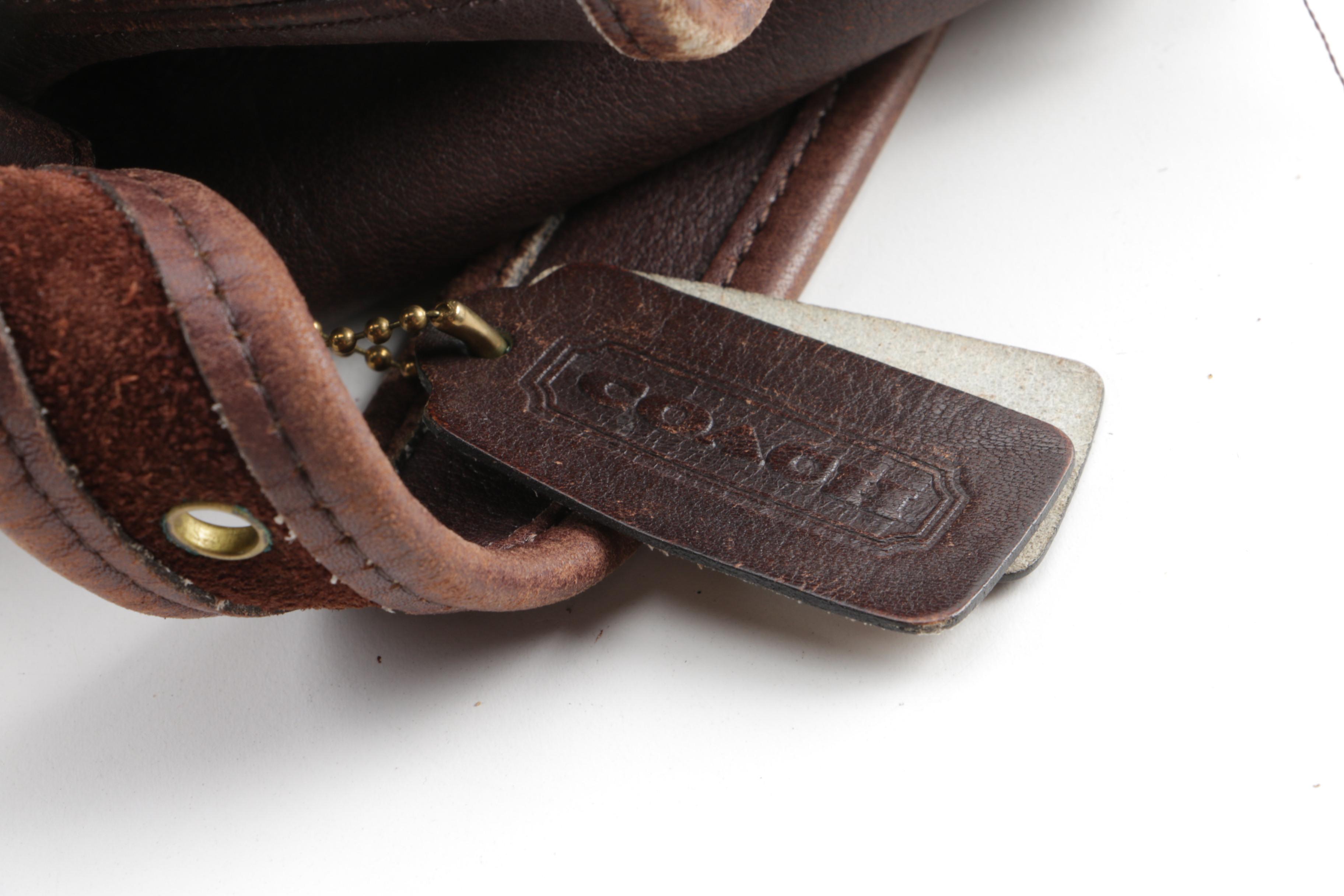 Vintage Coach Soho and Lula's Legacy Leather Bucket Bags