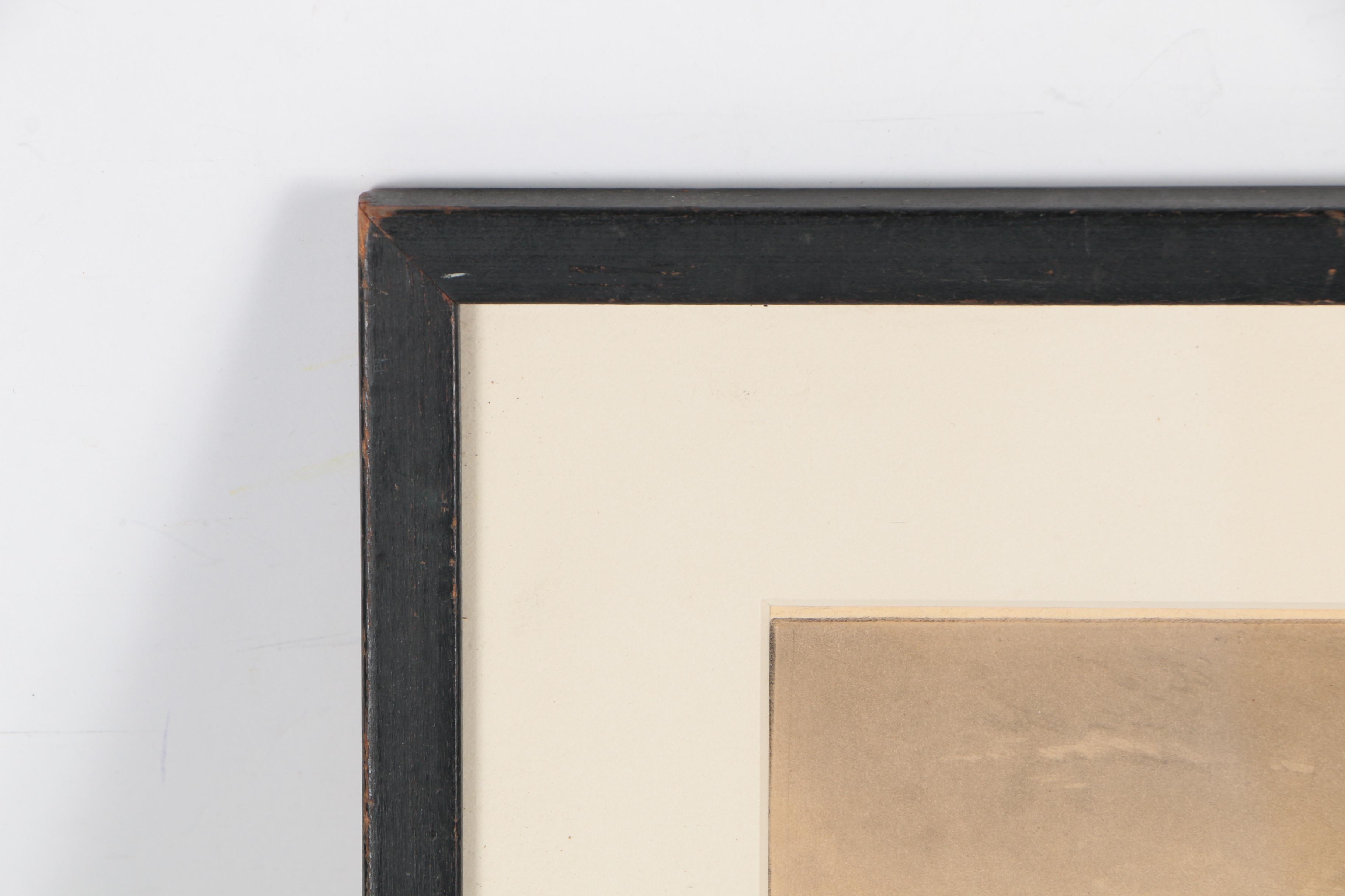 Andrew Watson Turnbull Mezzotint "Frost in the Air"