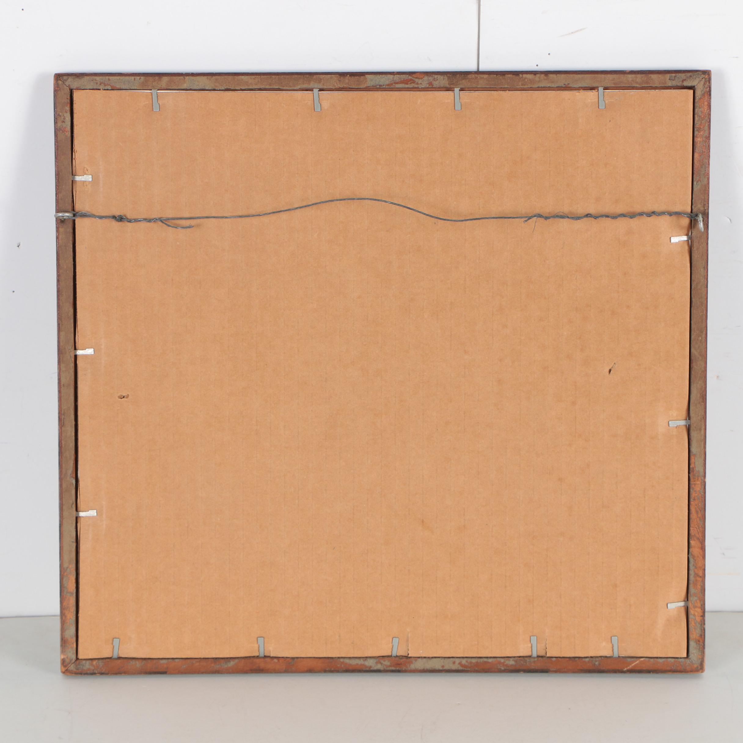 Andrew Watson Turnbull Mezzotint "Frost in the Air"