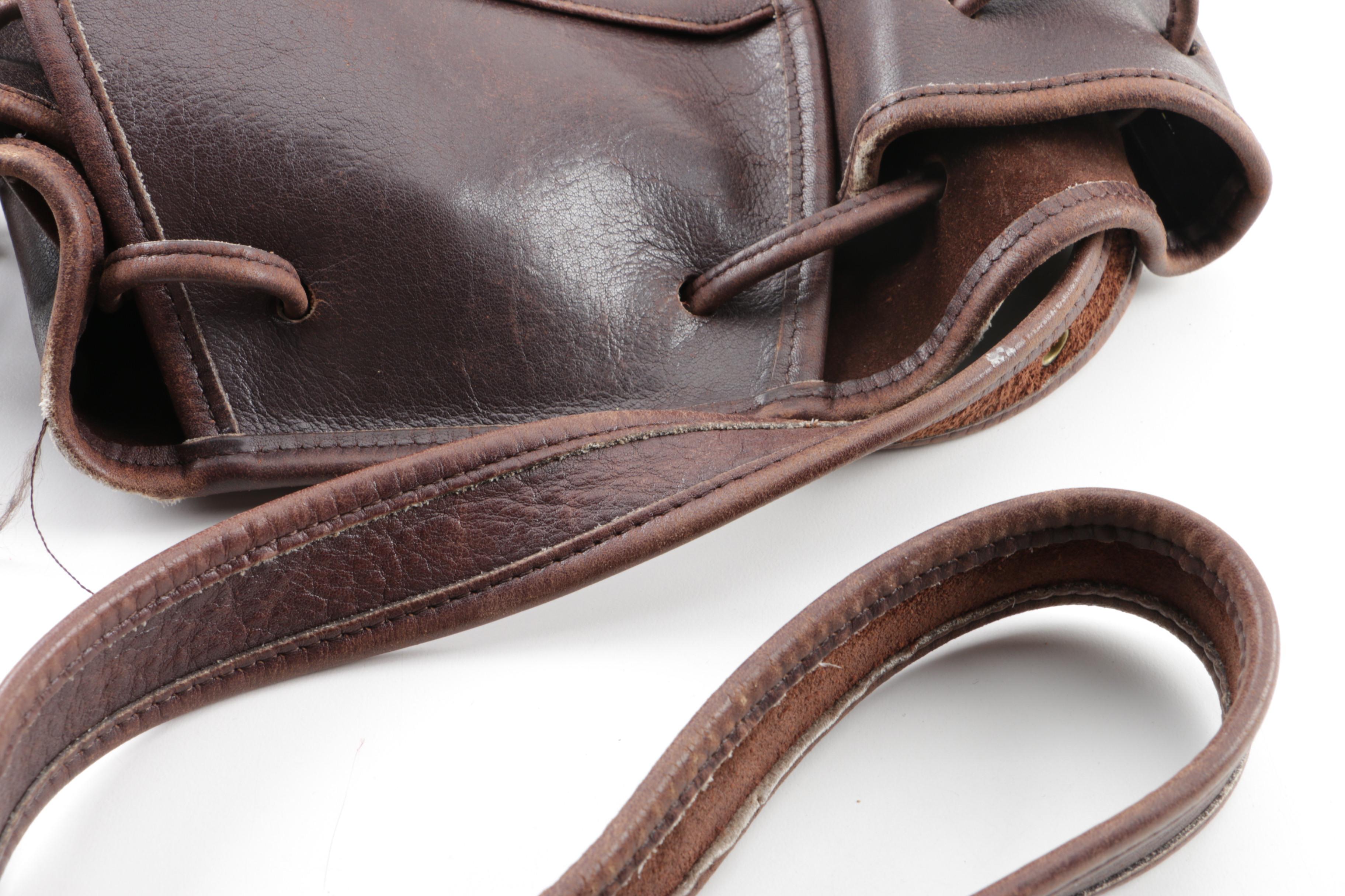 Vintage Coach Soho and Lula's Legacy Leather Bucket Bags