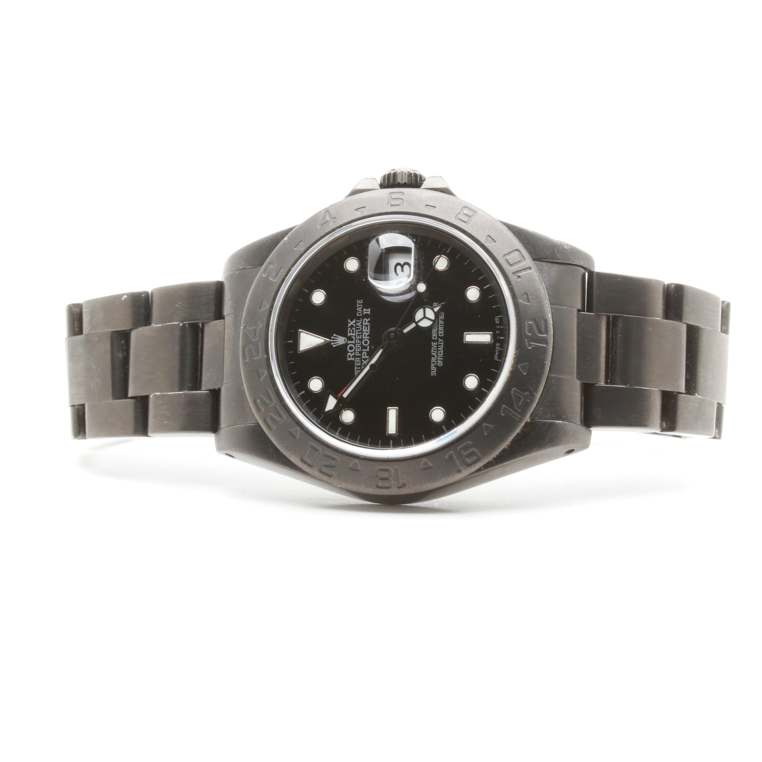 Circa 1999 Rolex PVD-Plated Stainless Steel Watch