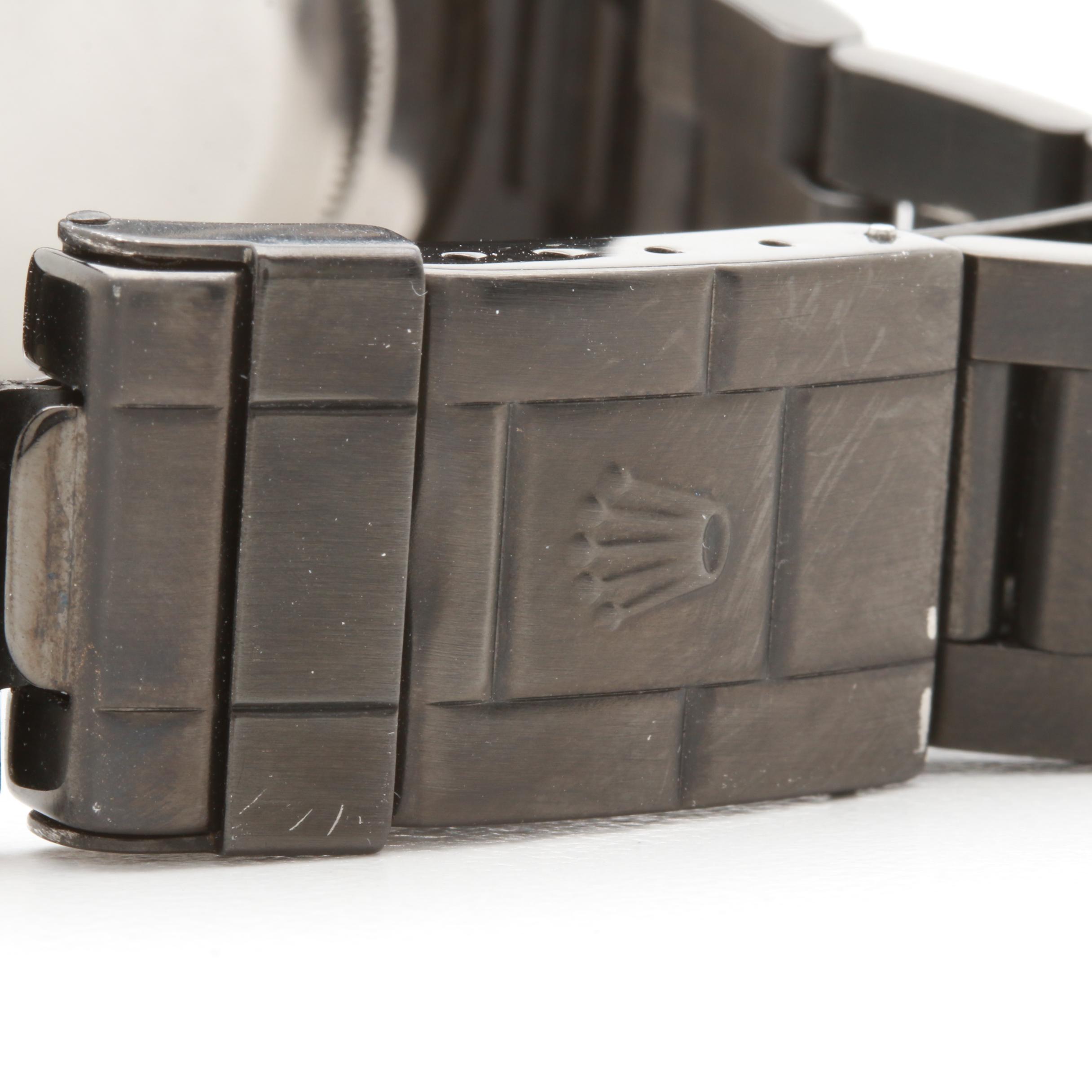 Circa 1999 Rolex PVD-Plated Stainless Steel Watch