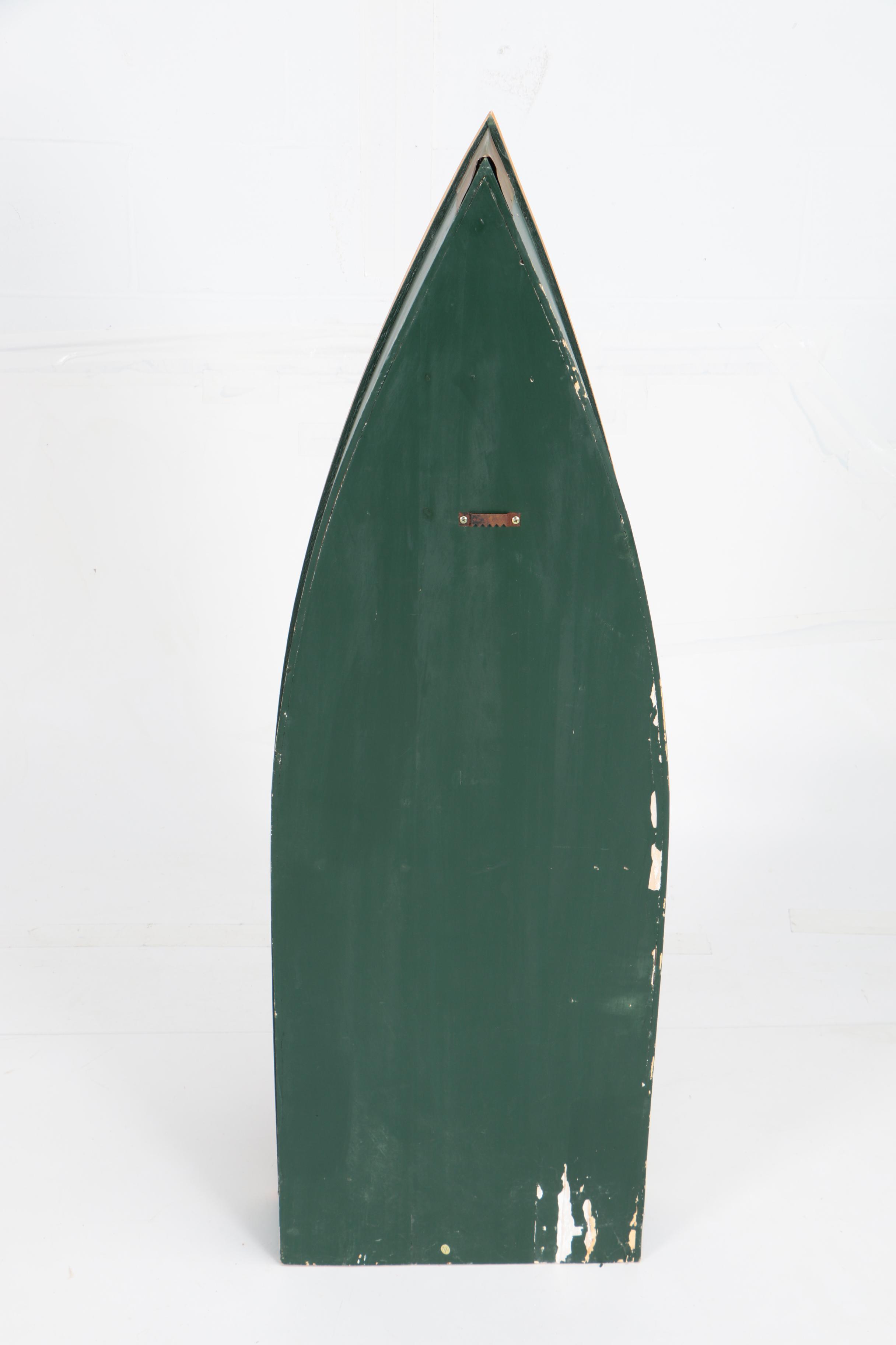 Decorative Wall Hanging Wooden Canoe