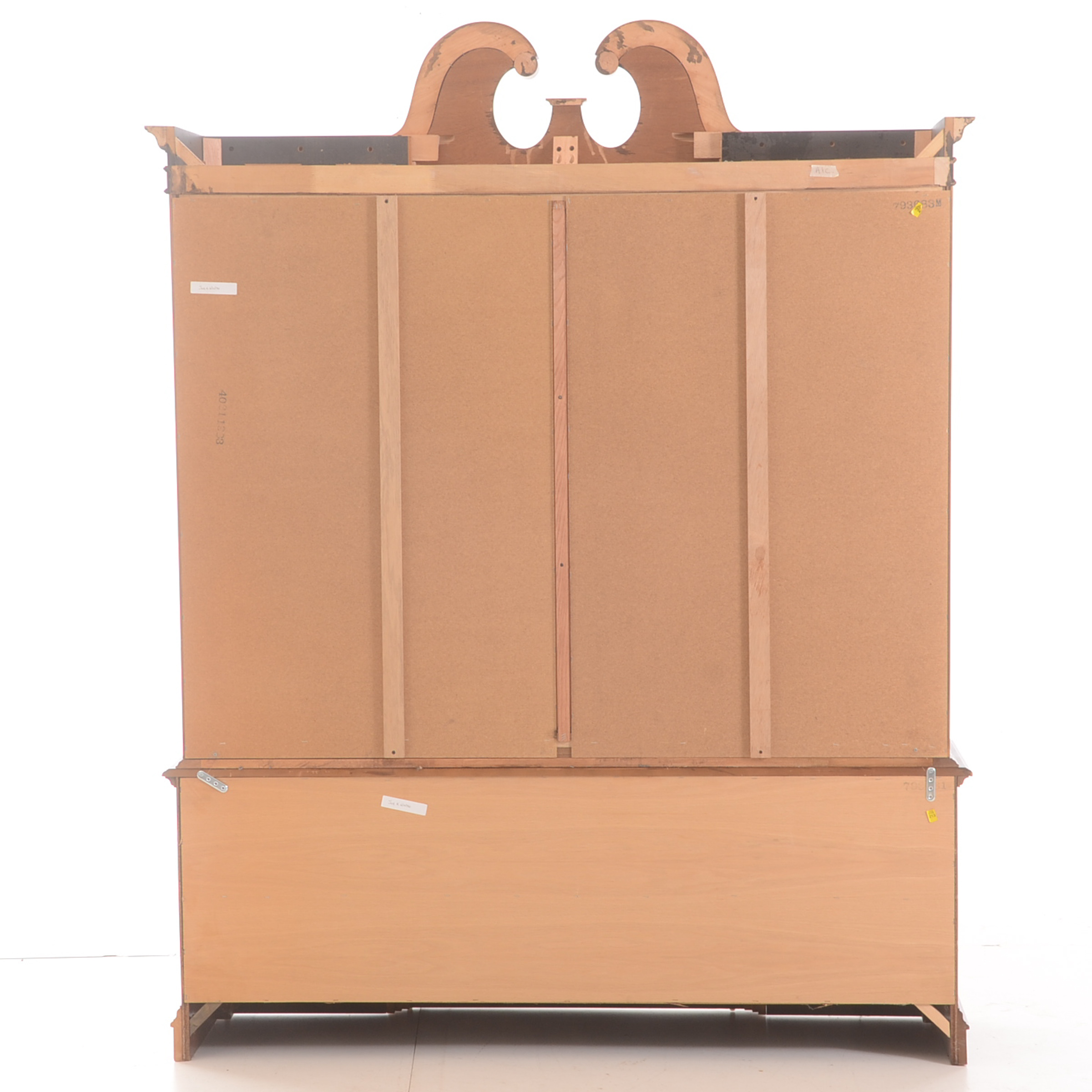 Federal Style Breakfront China Cabinet by Alexander Julian