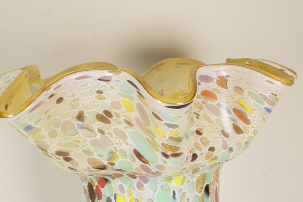 Blown Art Glass Vase