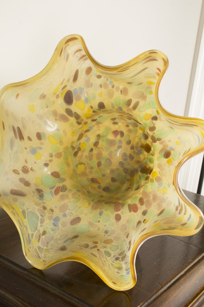 Blown Art Glass Vase