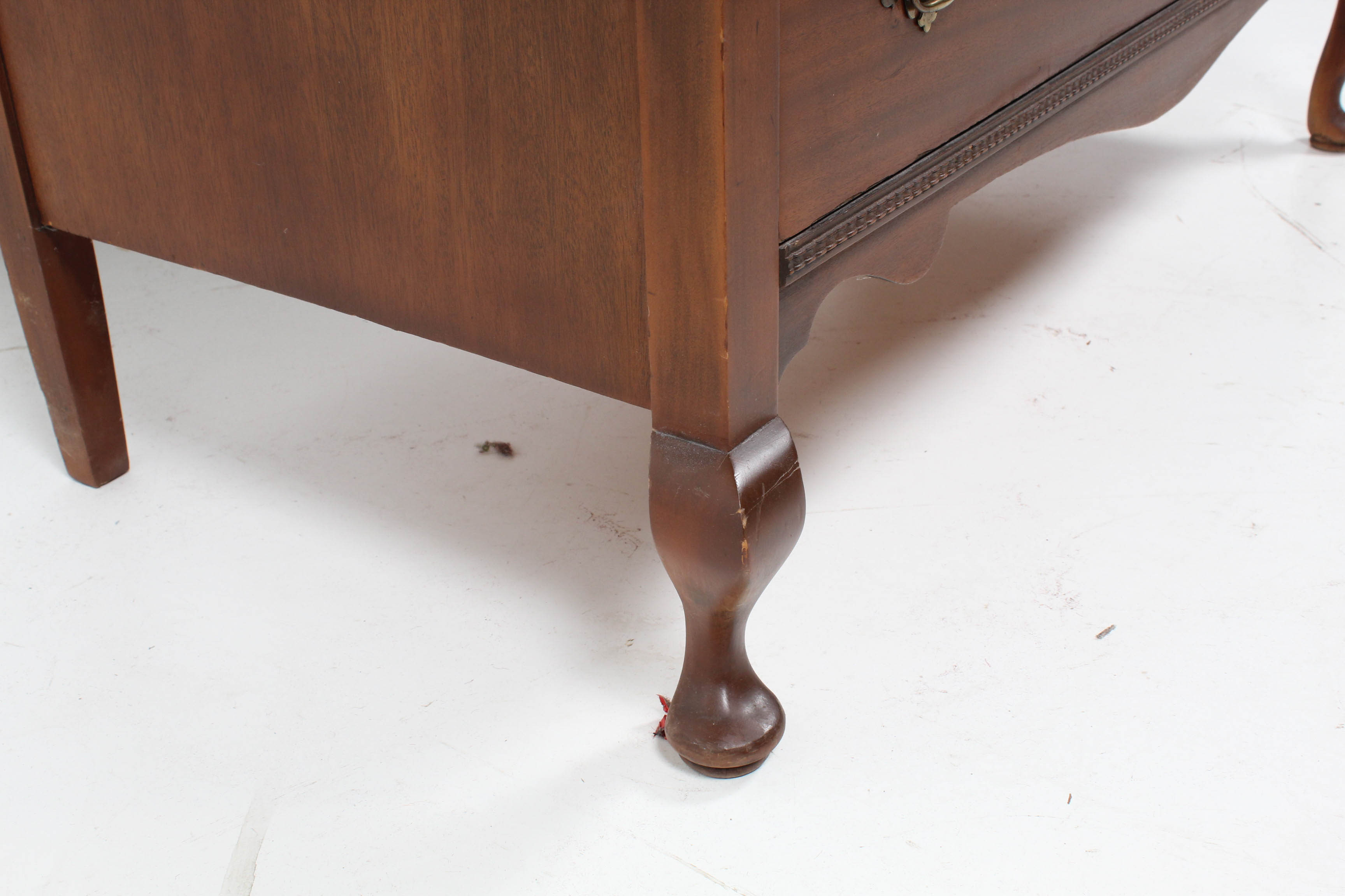 Vintage Estey Co. Chippendale Style Solid Wood Dresser