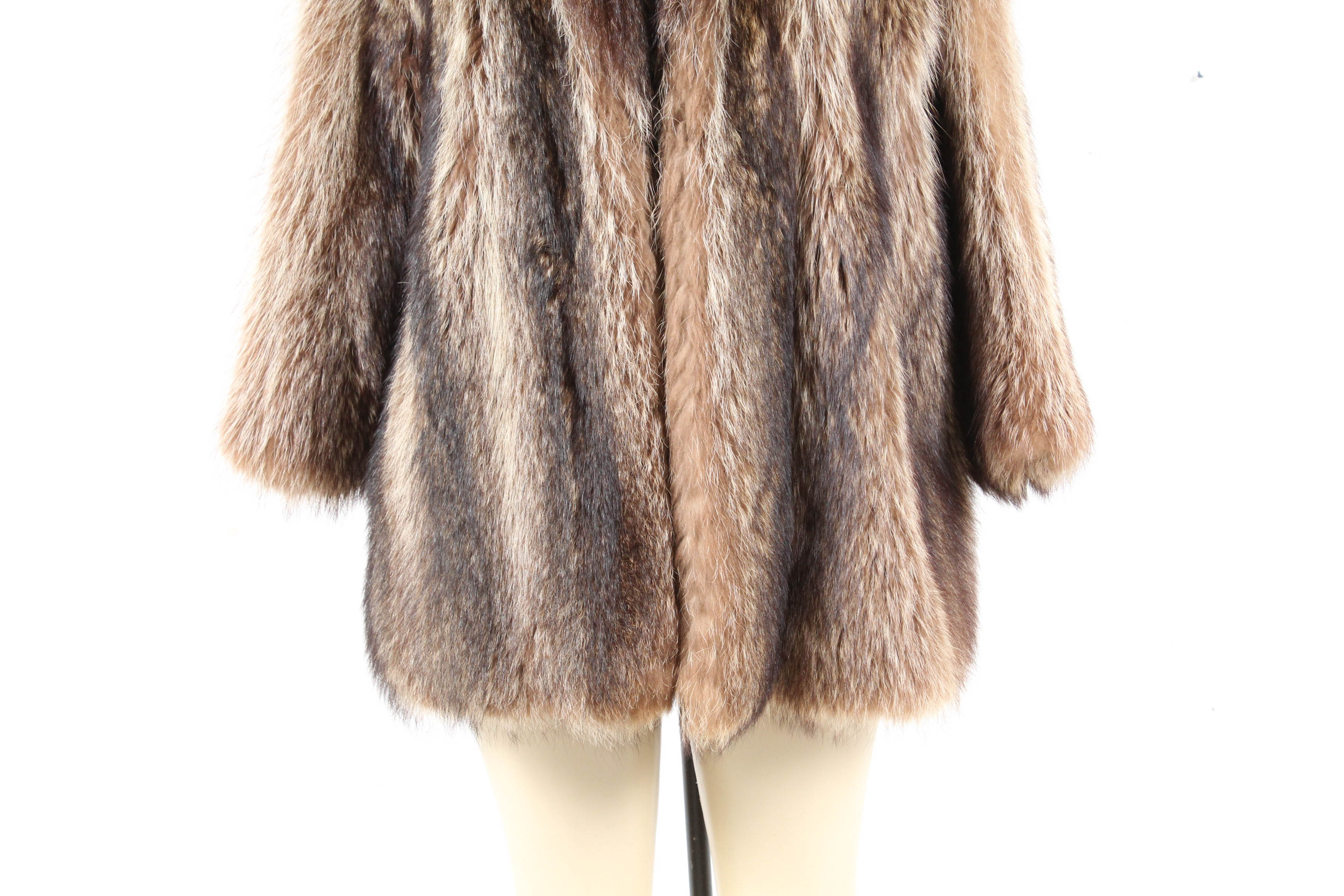 Vintage Raccoon Fur Coat