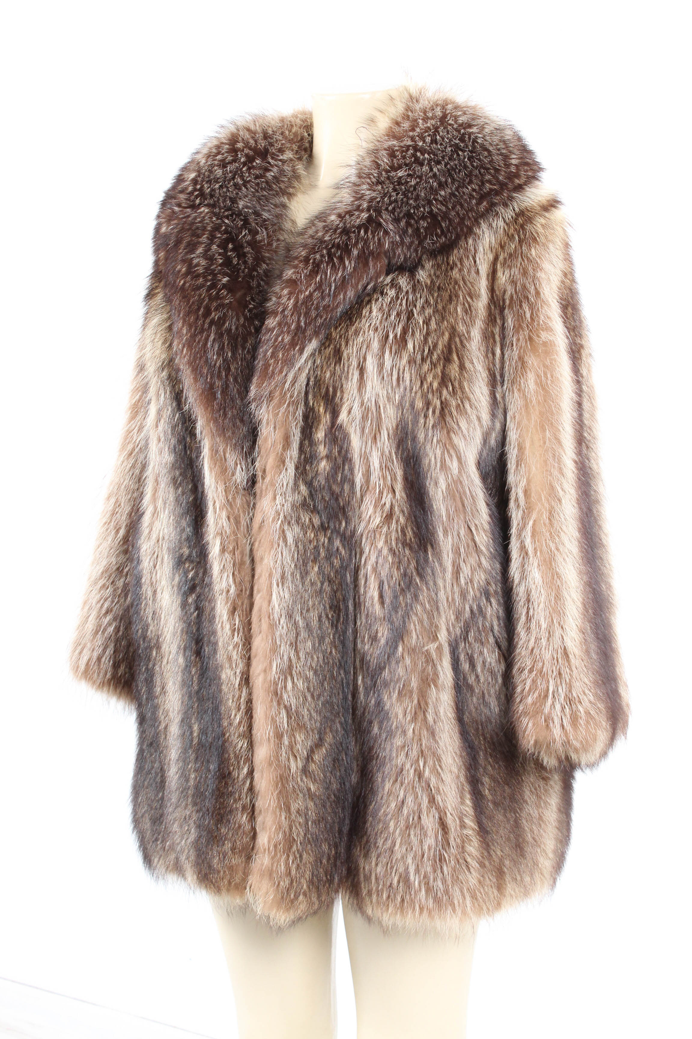 Vintage Raccoon Fur Coat