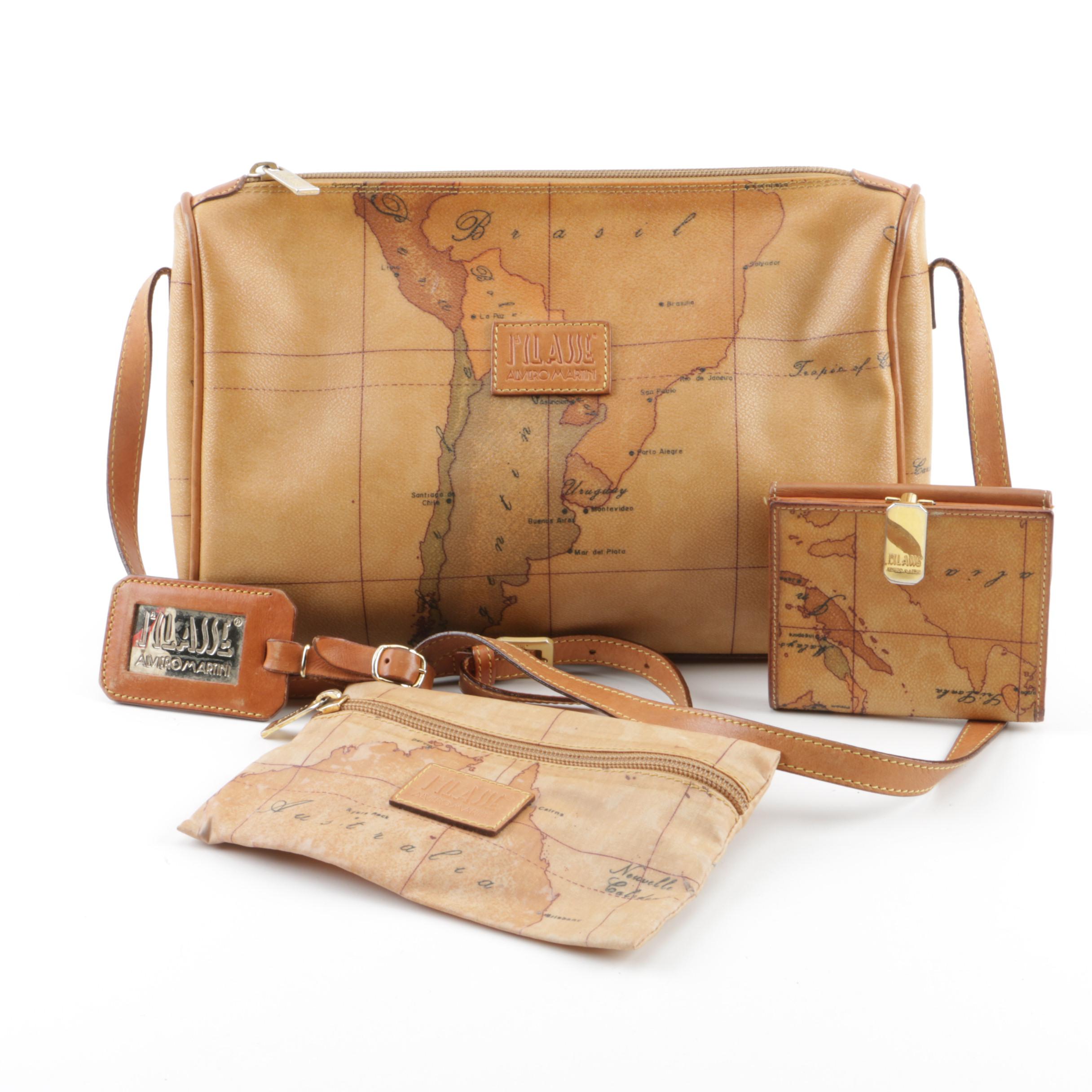 Alviero Martini 1A Classe Crossbody Bag, Cosmetic Bag and Wallet