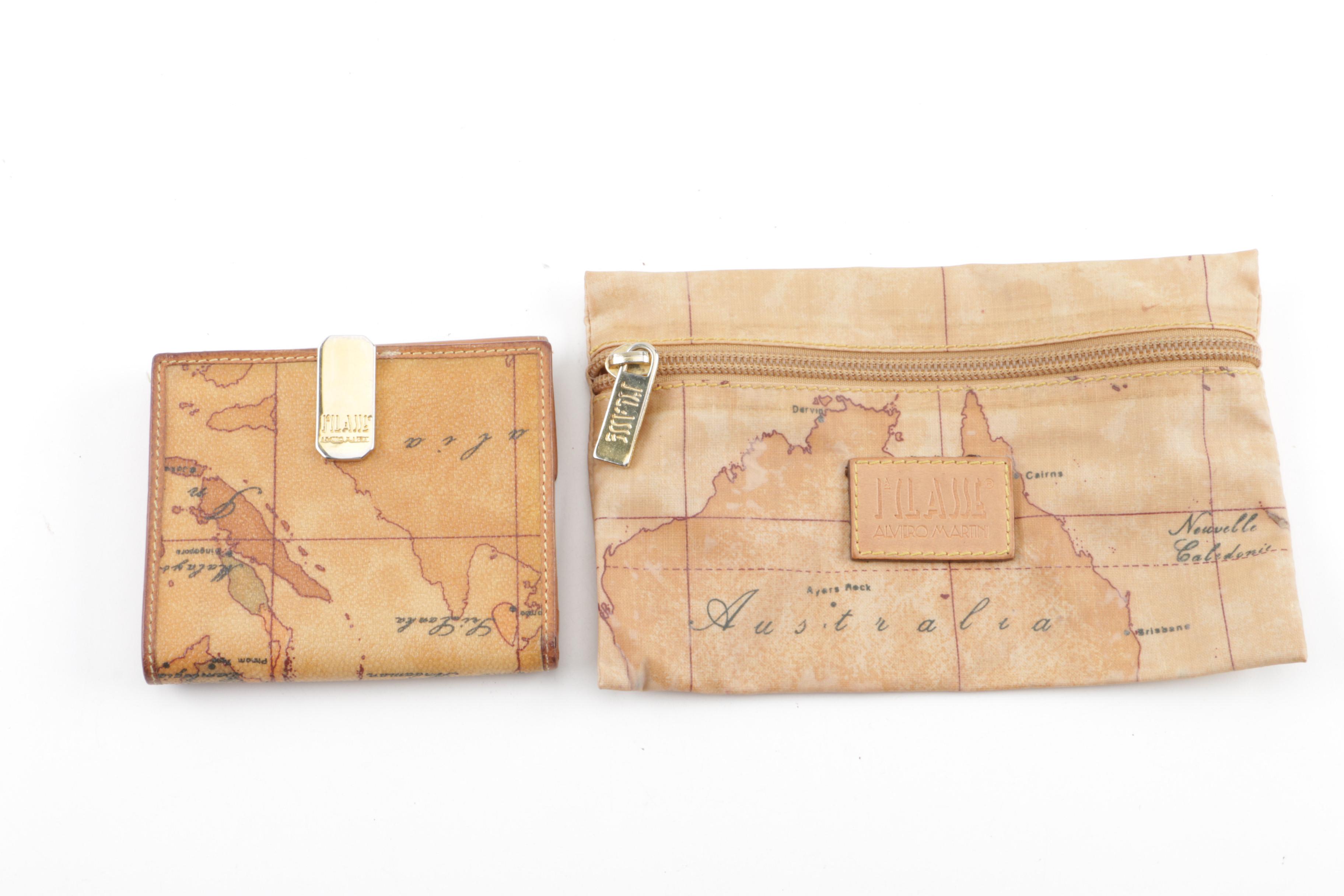 Alviero Martini 1A Classe Crossbody Bag, Cosmetic Bag and Wallet