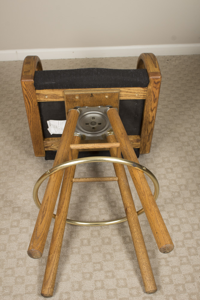 Oak Barstools by Hippopotamus