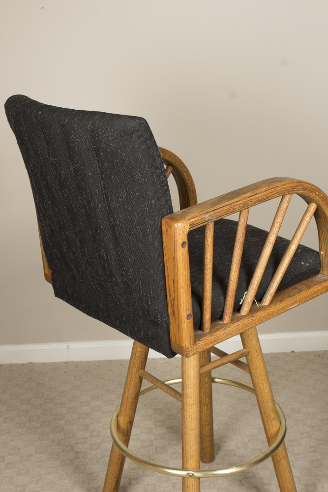 Oak Barstools by Hippopotamus