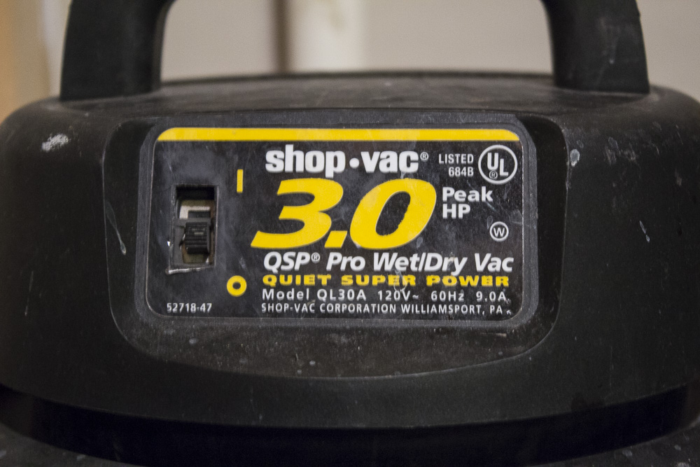 QSP Pro 3.0 Wet/Dry Shop Vac