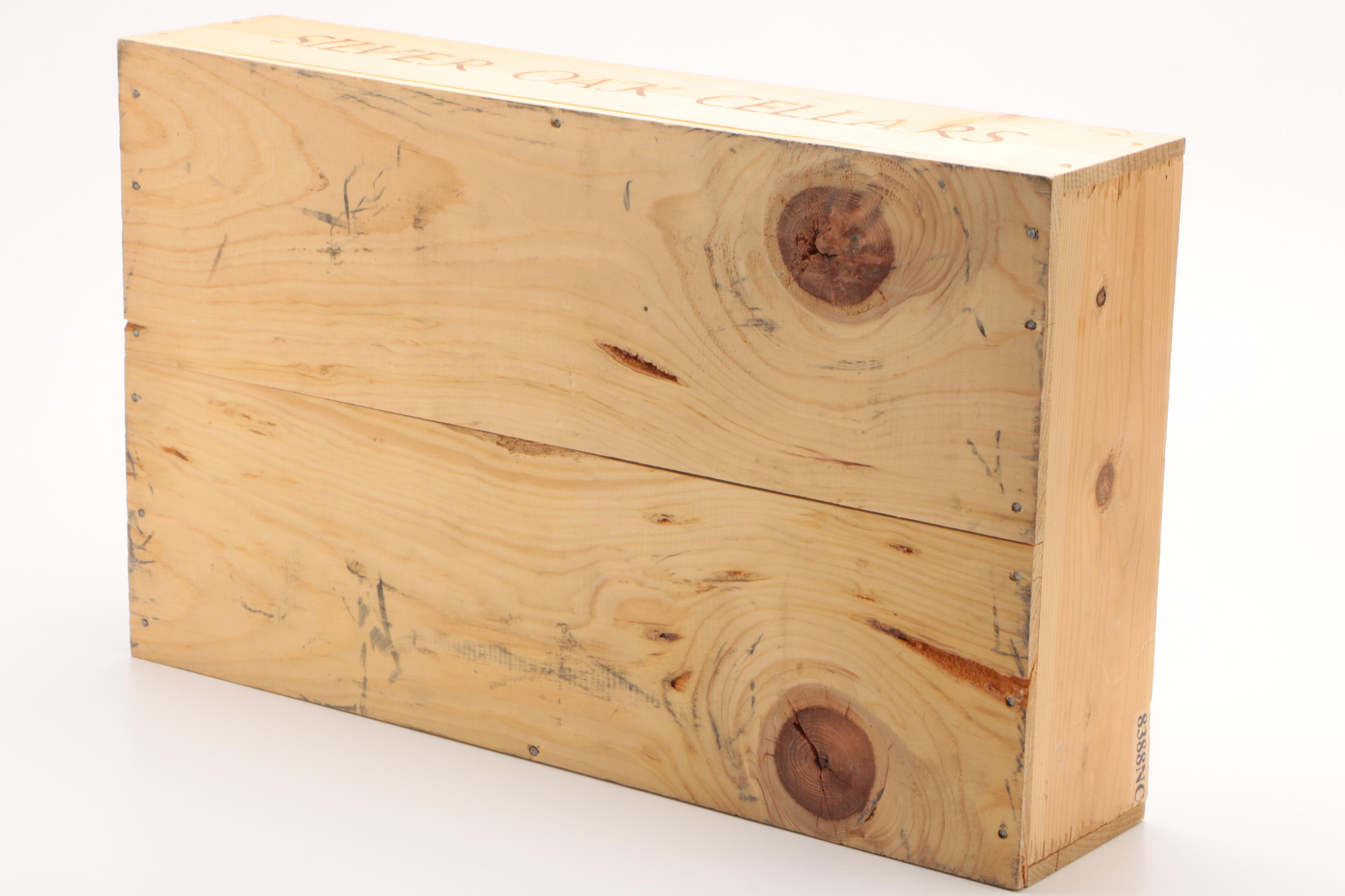 Napa Valley 1983-1988 Silver Oak Cellers Collectors Edition Wine Bottles