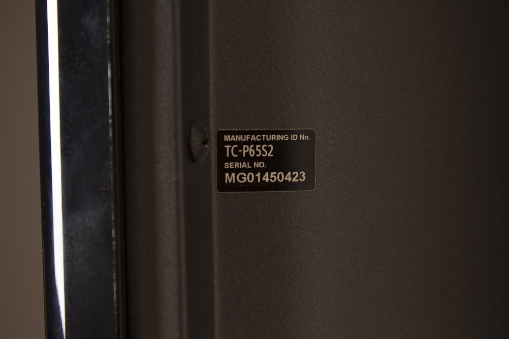 Panasonic TC-P65S2 65" Plasma HDTV