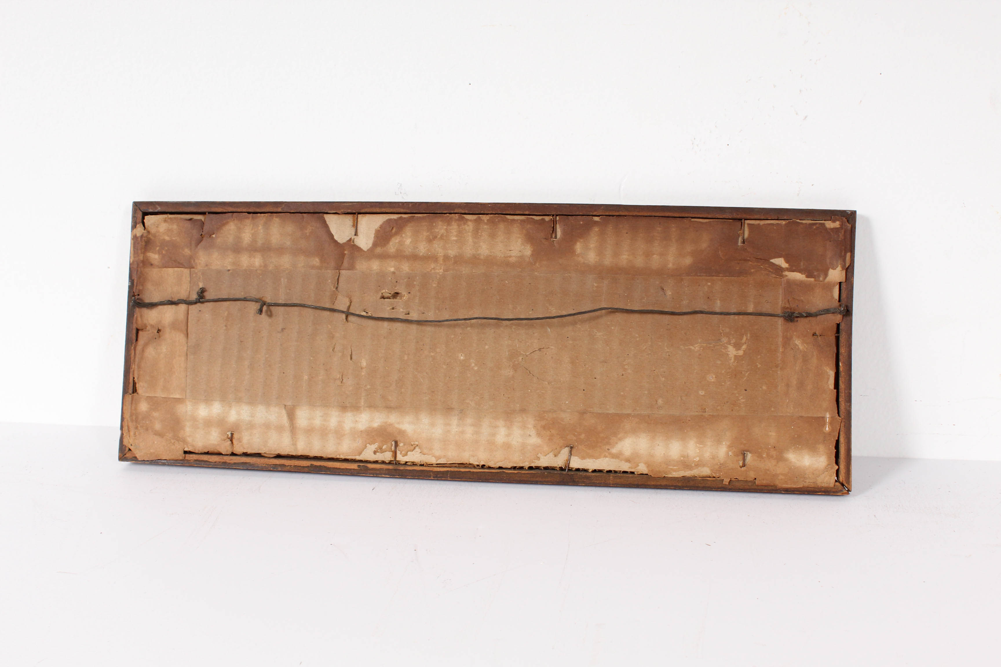 Vintage Japanese Hand Embellished Lithograph