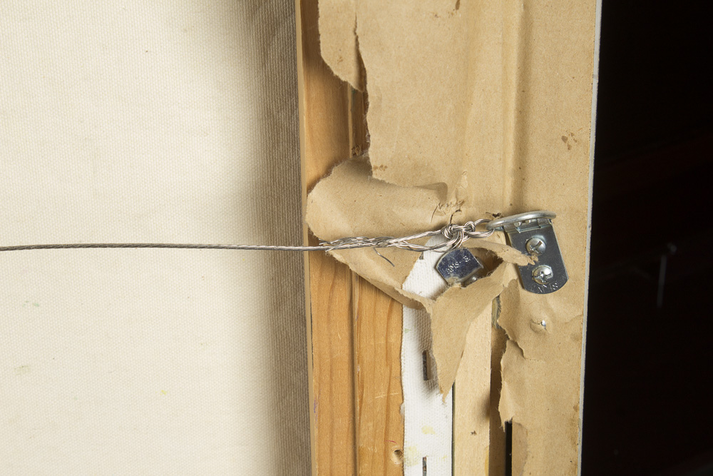 Tunglee Oil Painting of Garden Patio