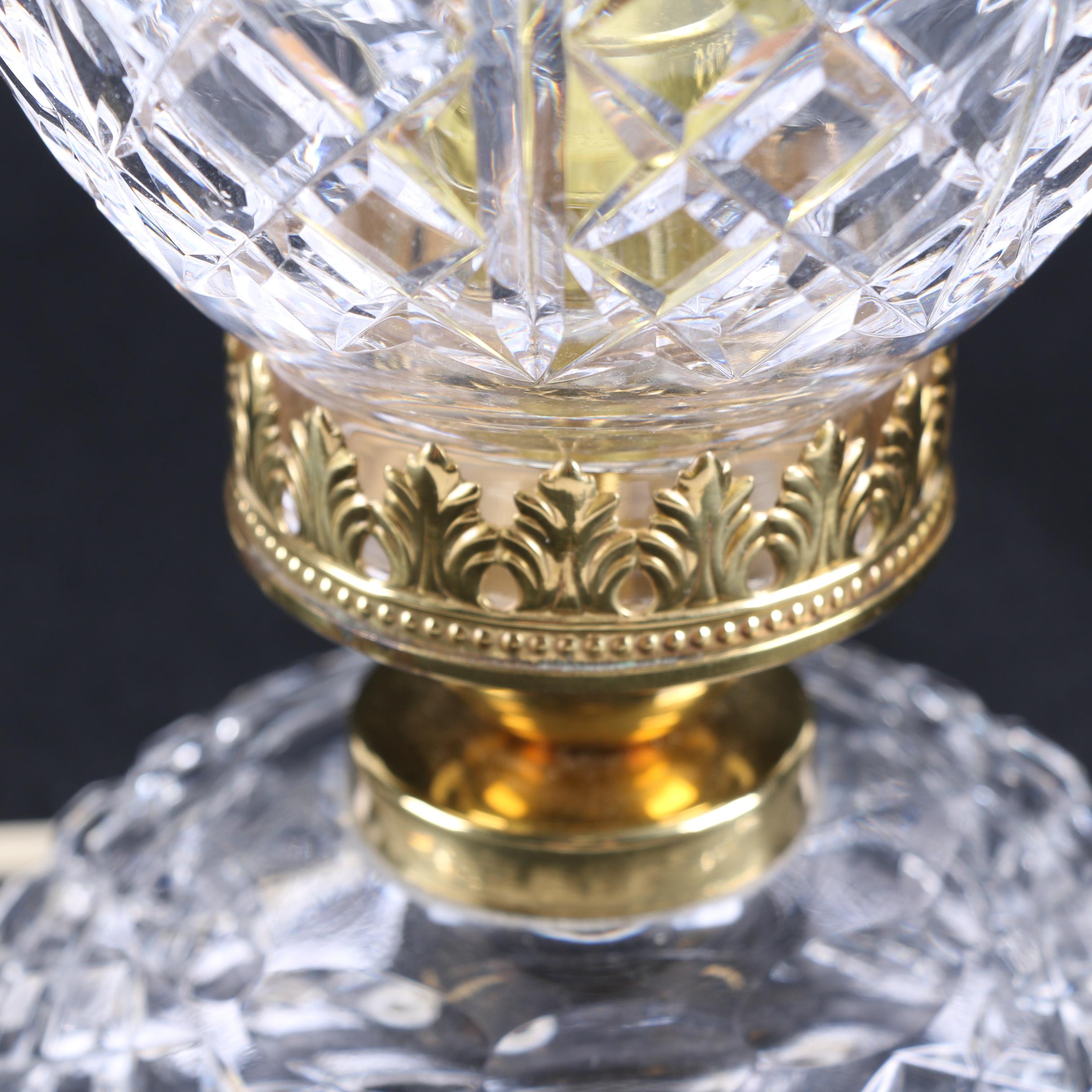 Waterford Crystal Hurricane Lamps