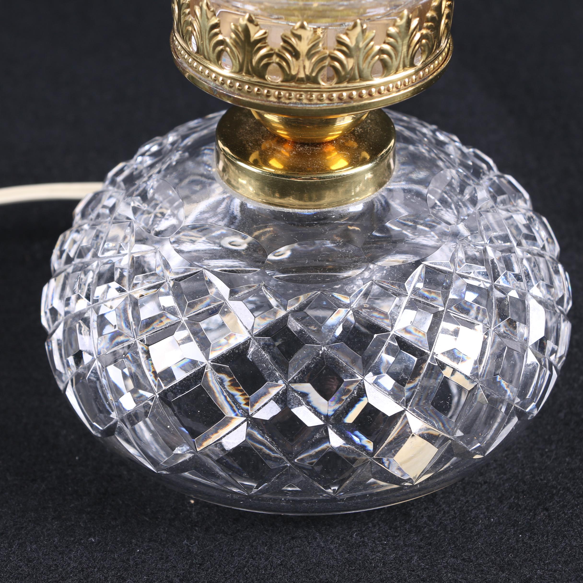 Waterford Crystal Hurricane Lamps