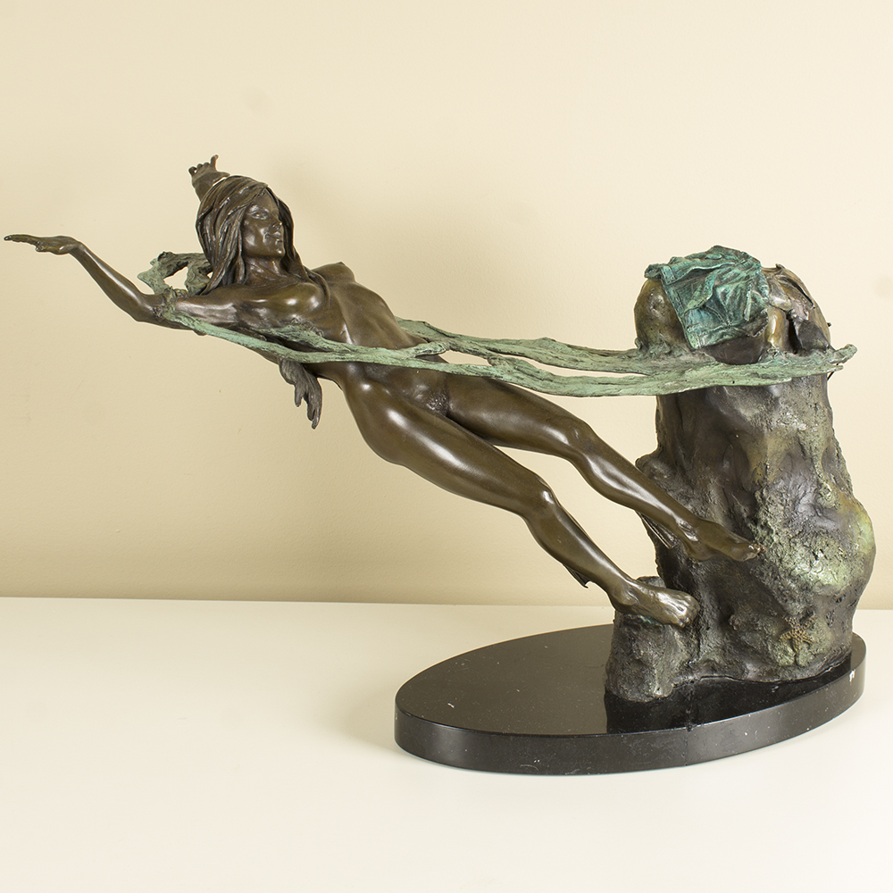John Soderberg Bronze Sculpture "Sea Song"