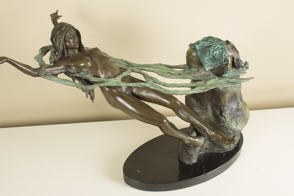 John Soderberg Bronze Sculpture "Sea Song"