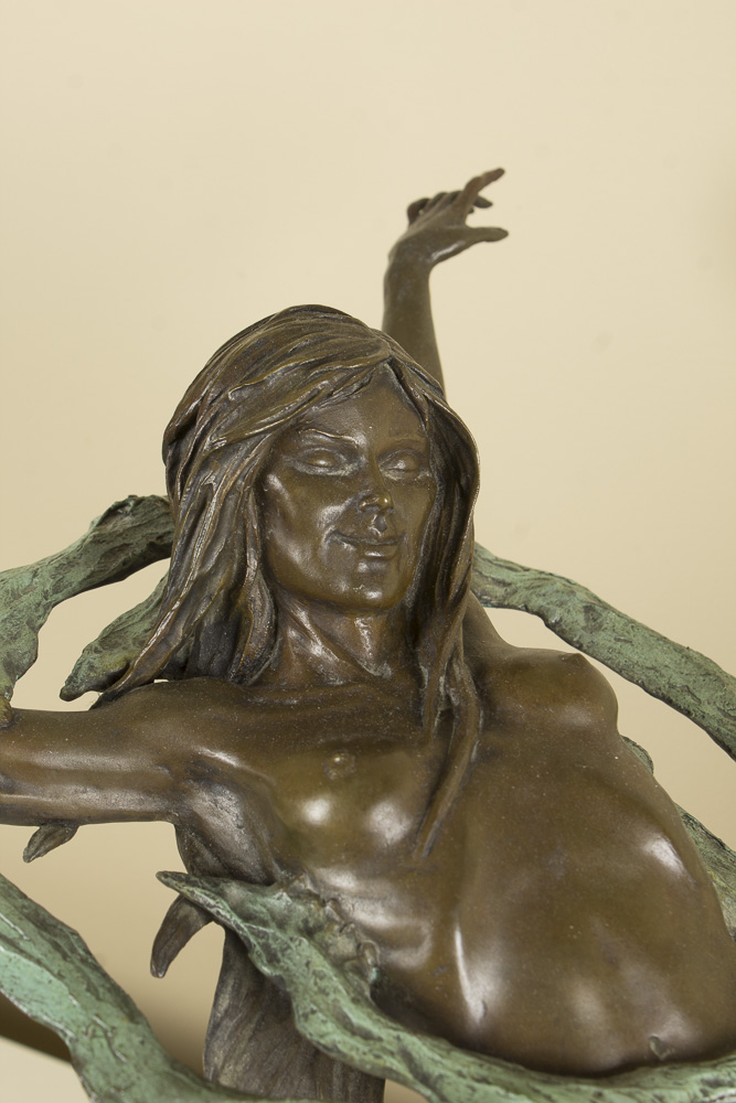 John Soderberg Bronze Sculpture "Sea Song"