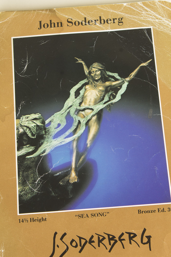 John Soderberg Bronze Sculpture "Sea Song"