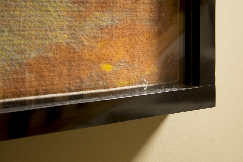 Calman Shemi Handmade Textile Painting "Eagle # 2"