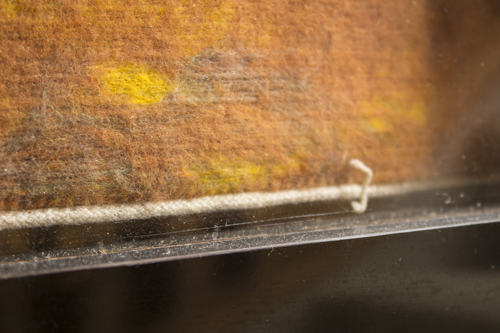 Calman Shemi Handmade Textile Painting "Eagle # 2"