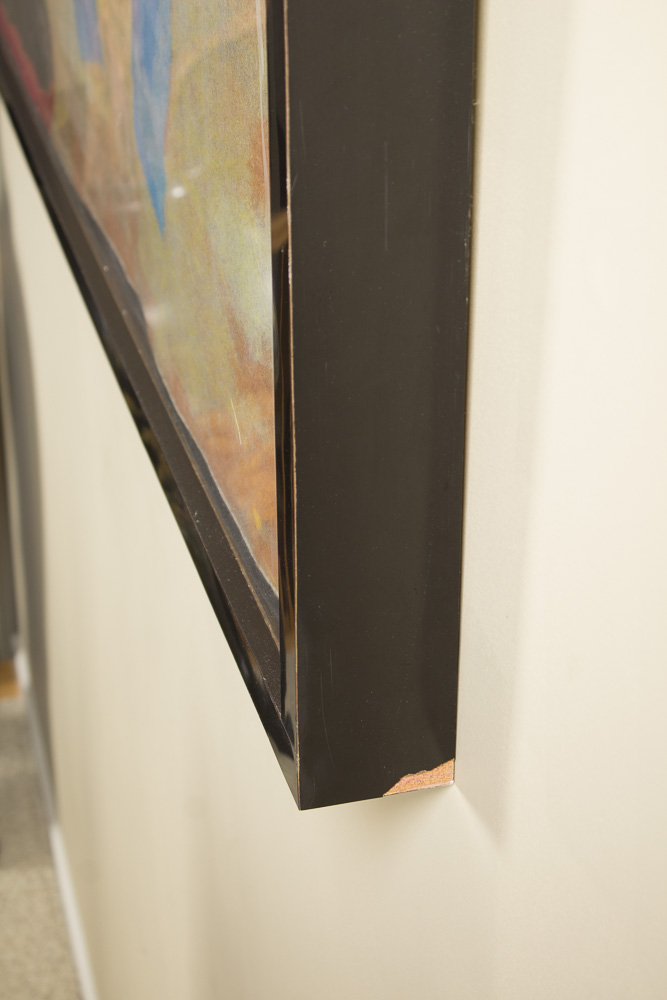 Calman Shemi Handmade Textile Painting "Eagle # 2"