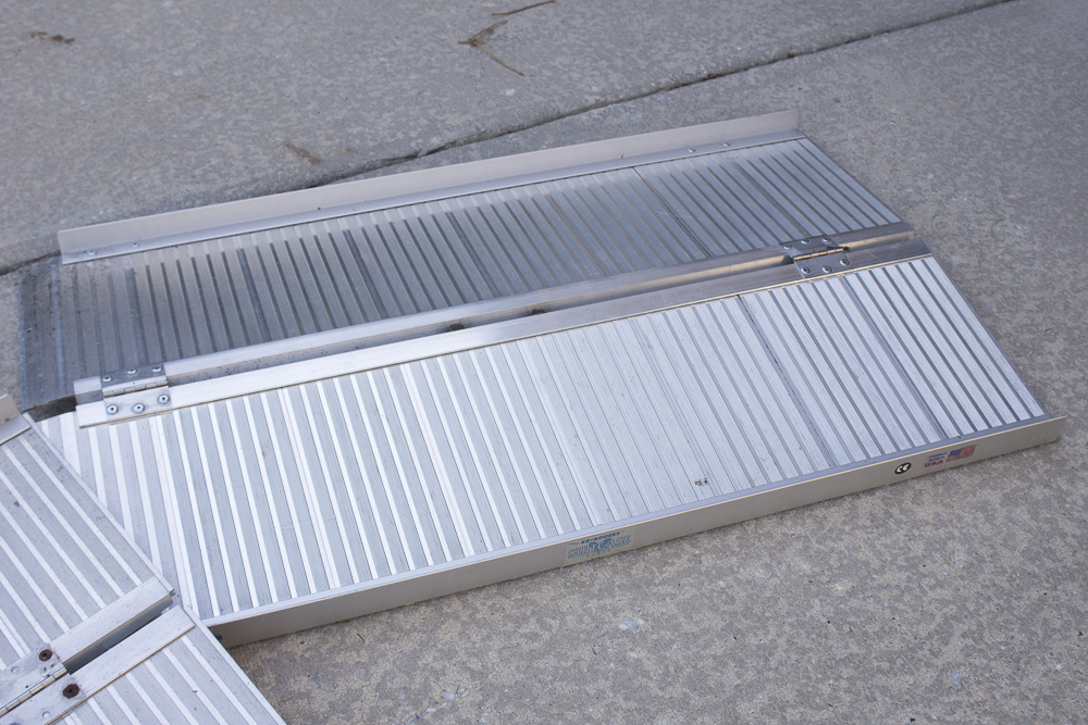 Stainless Steel Metal Ramps Including EZ-Access Suitcase Ramps