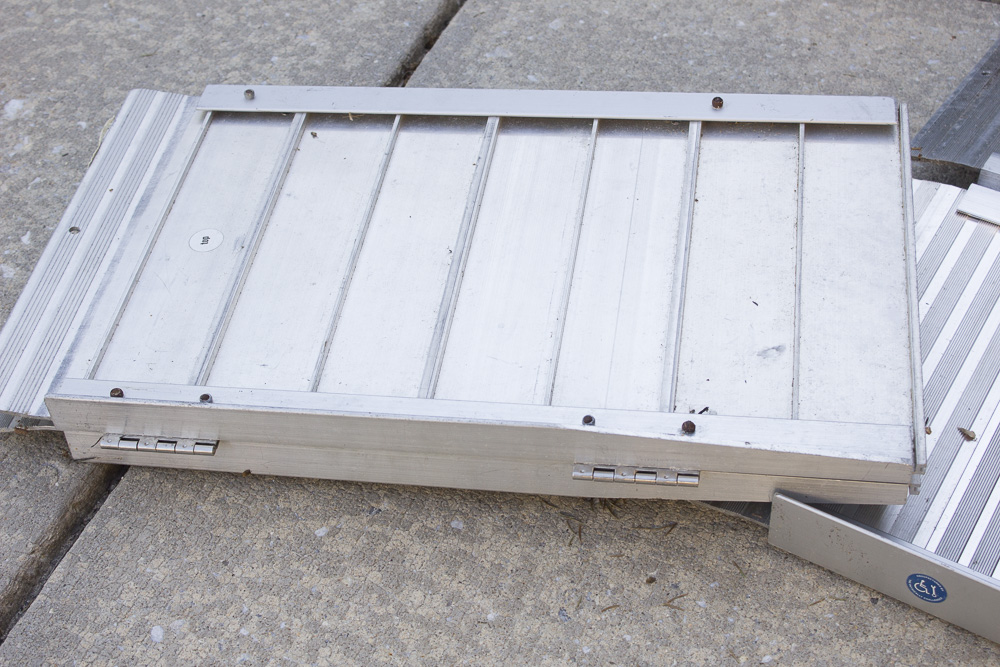 Stainless Steel Metal Ramps Including EZ-Access Suitcase Ramps