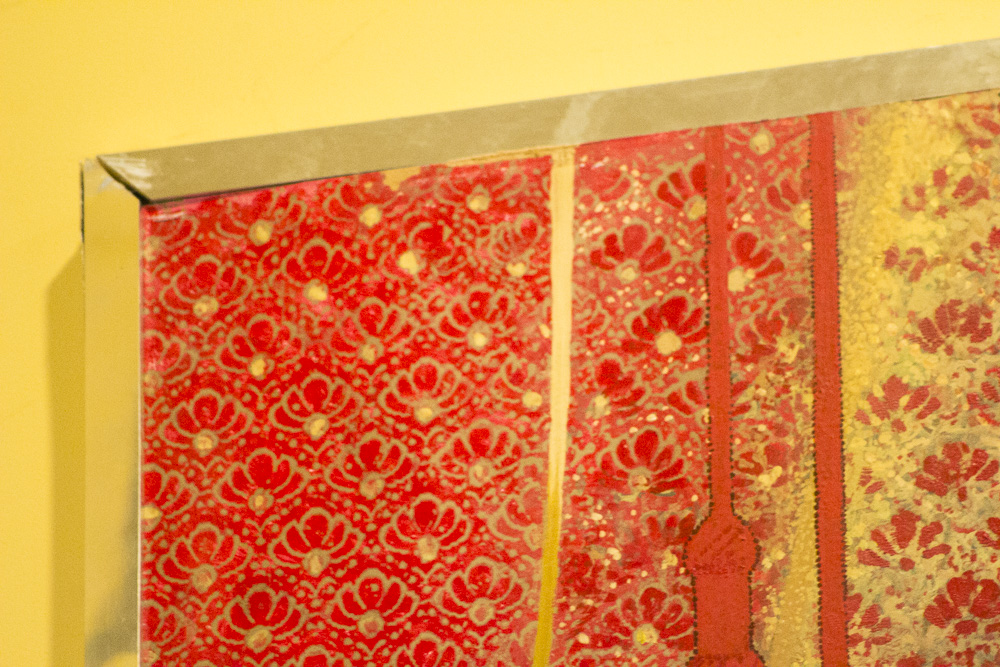 Petrovsky Oil Painting on Panel After Erté "Samson and Delilah"