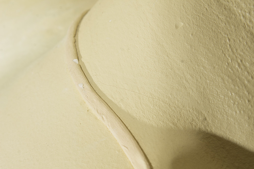 Marc Sijan Acrylic and Plaster Sculpture "Hands Over Head"